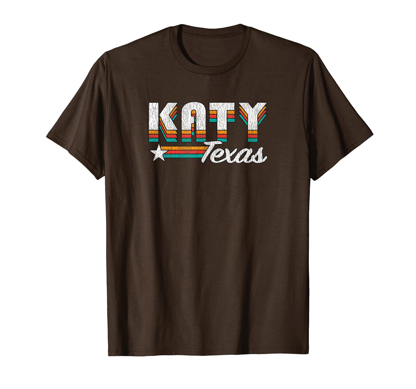 Katy Tx Rainbow T-Shirt - Aesthetic Graphic for Adults - T-Shirt, Sweatshirt, Hoodie