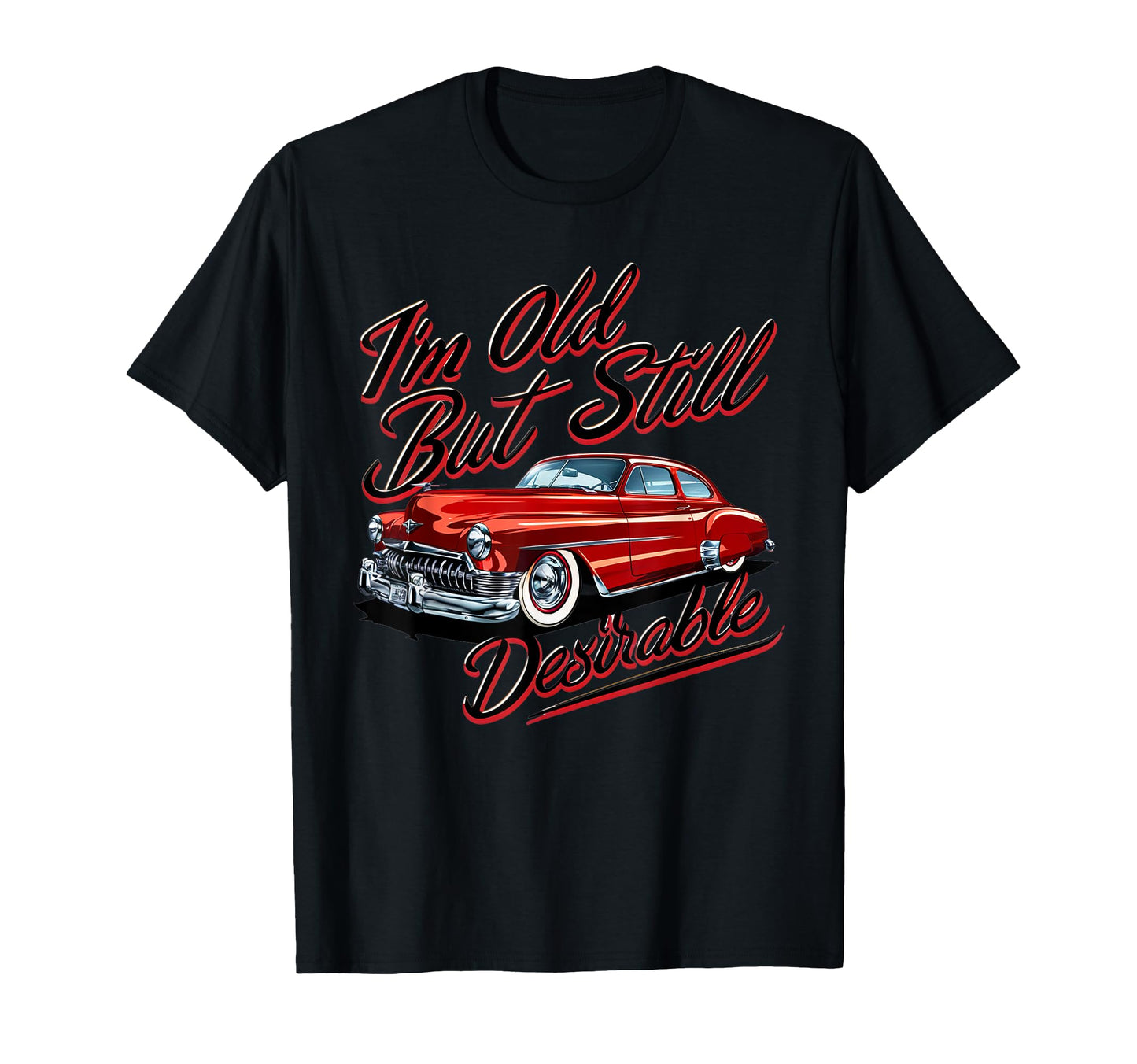 American Car Senior Merica Usa T-Shirt - Unique Graphic Unisex - T-Shirt, Sweatshirt, Hoodie
