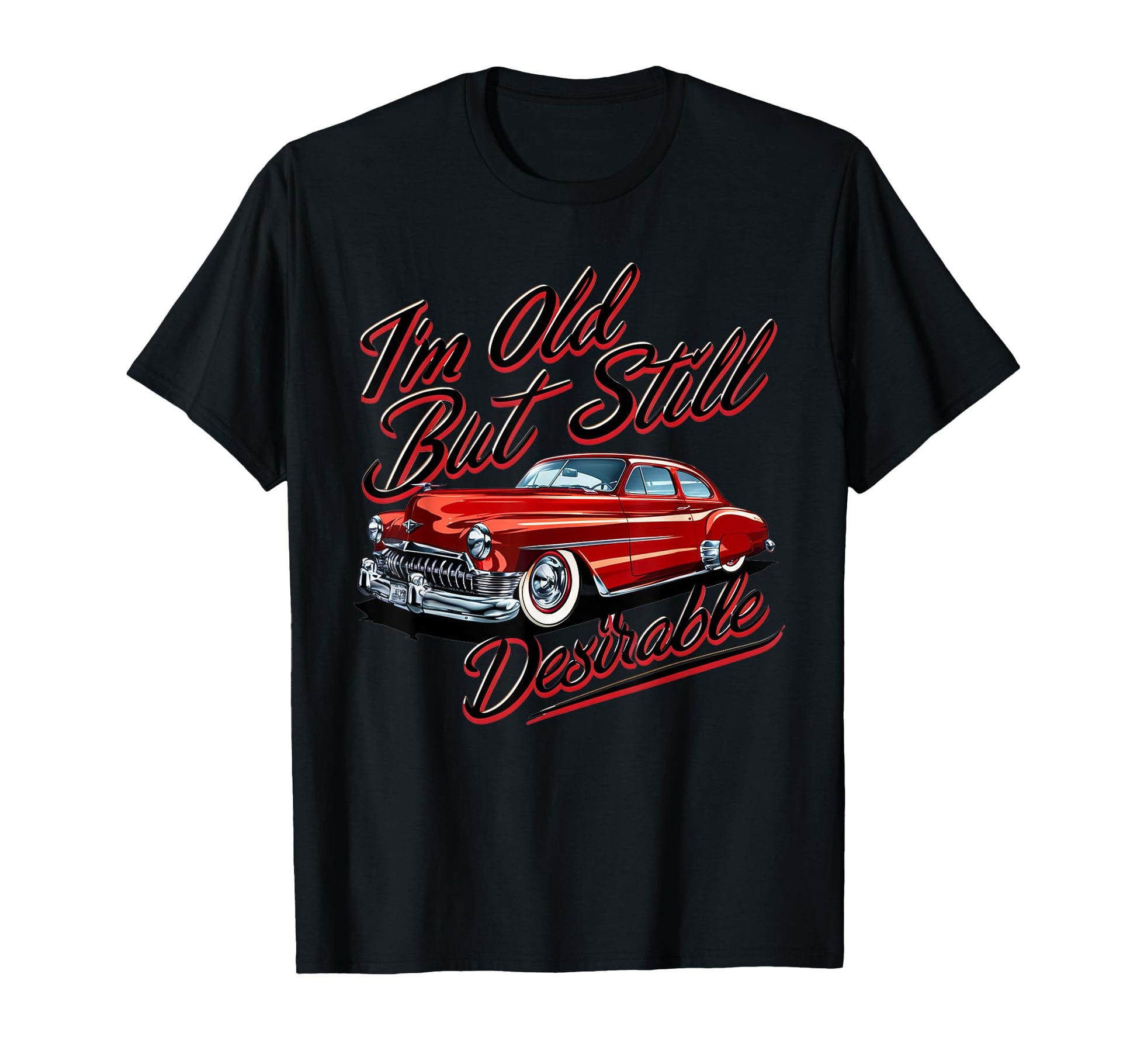 American Car Senior Merica Usa T-Shirt - Unique Graphic Unisex - T-Shirt, Sweatshirt, Hoodie