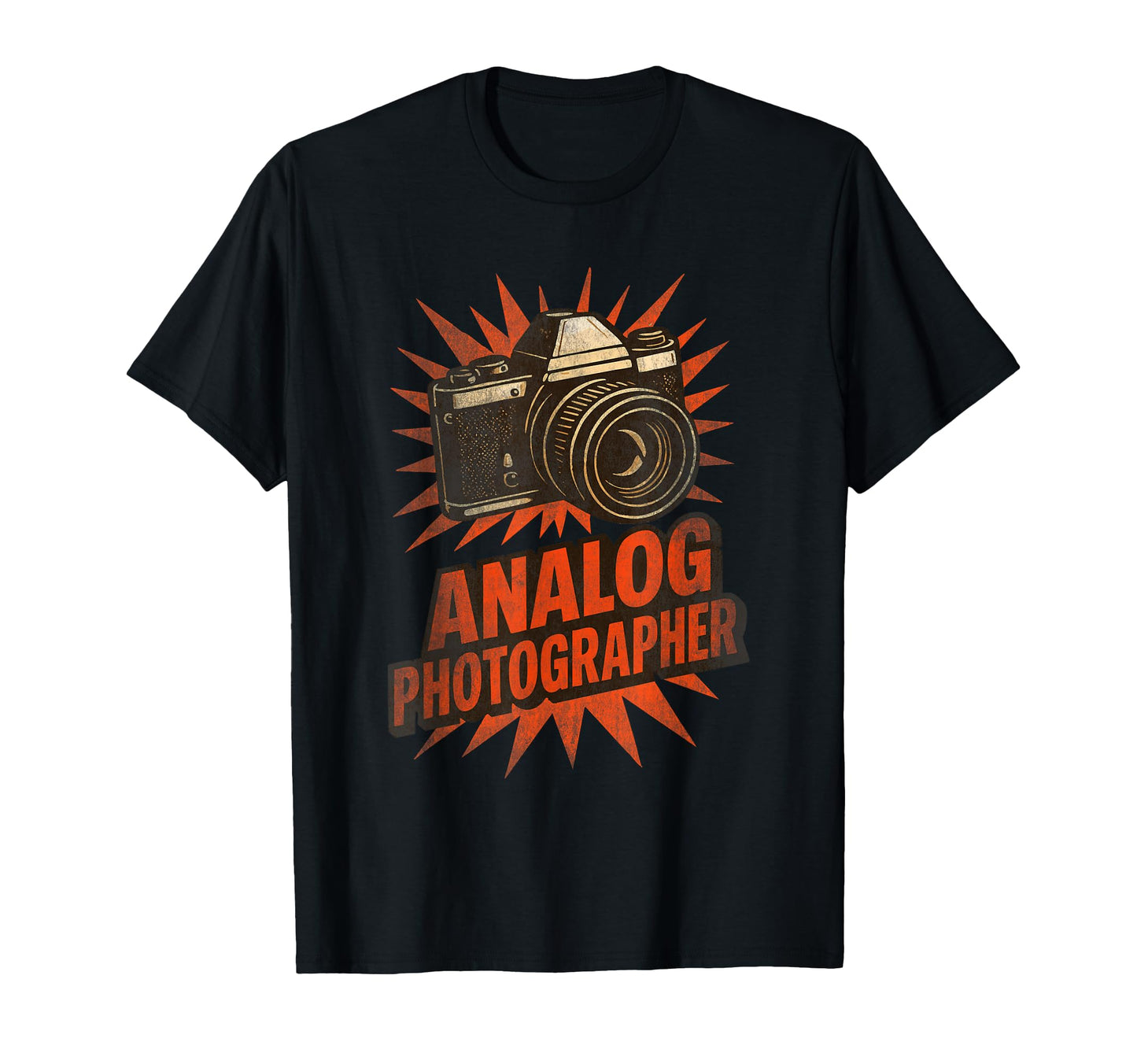 Analog Photographer Camera Love Film T-Shirt - Fun Novelty Design Unisex - T-Shirt, Sweatshirt, Hoodie
