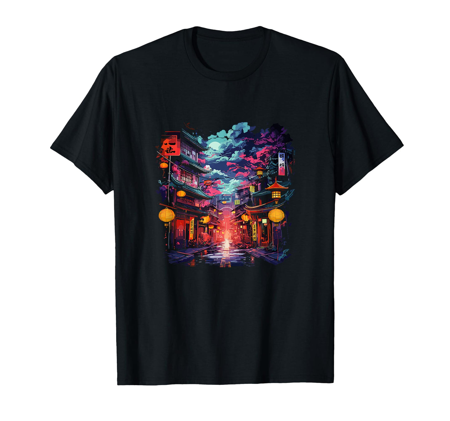 Japanese Aesthetic Vaporwave Anime T-Shirt - Aesthetic Graphic Unisex - T-Shirt, Sweatshirt, Hoodie