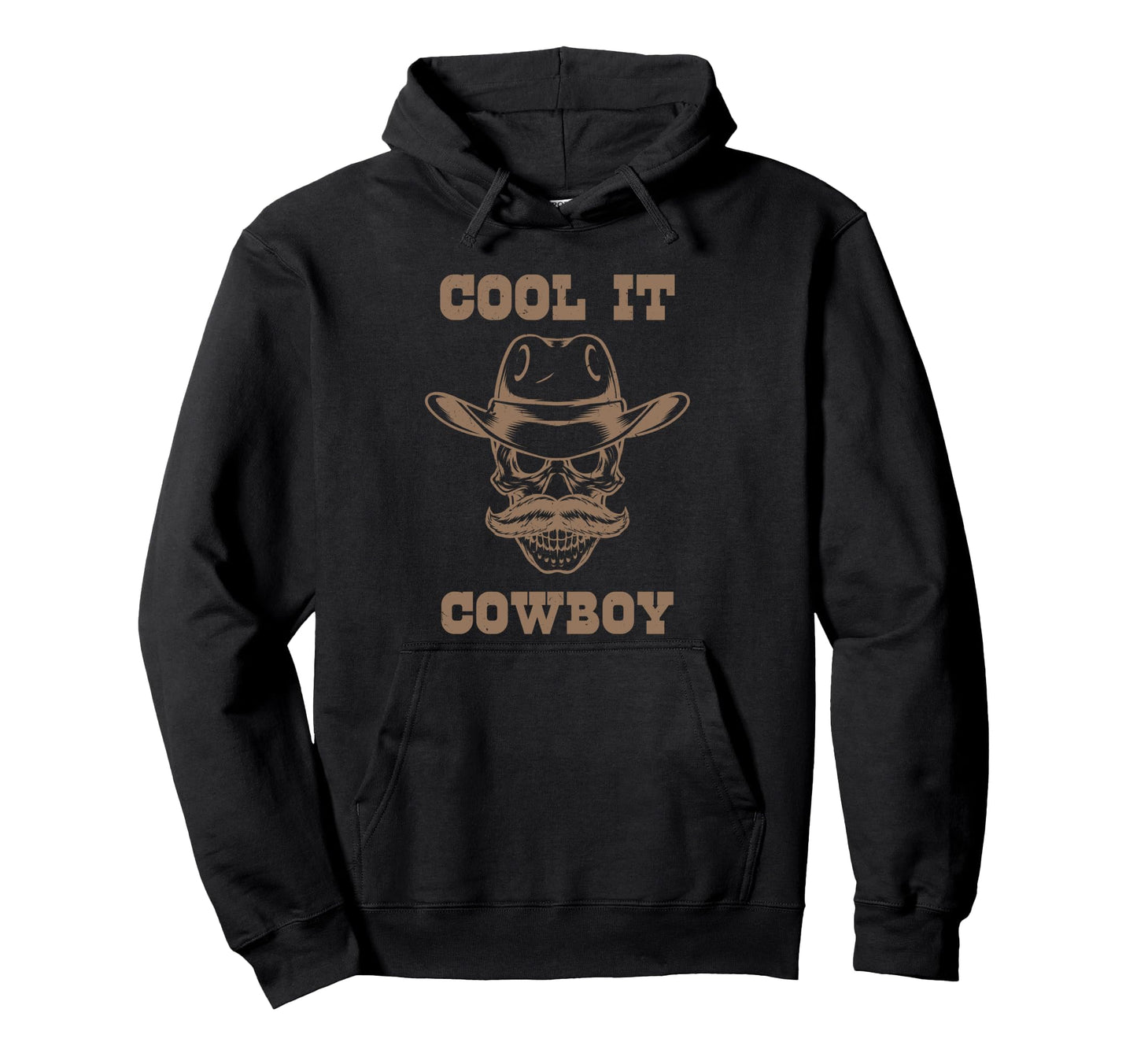 Funny It Cowboy Skull Hoodie - Custom Art Print Men Women - T-Shirt, Sweatshirt, Hoodie
