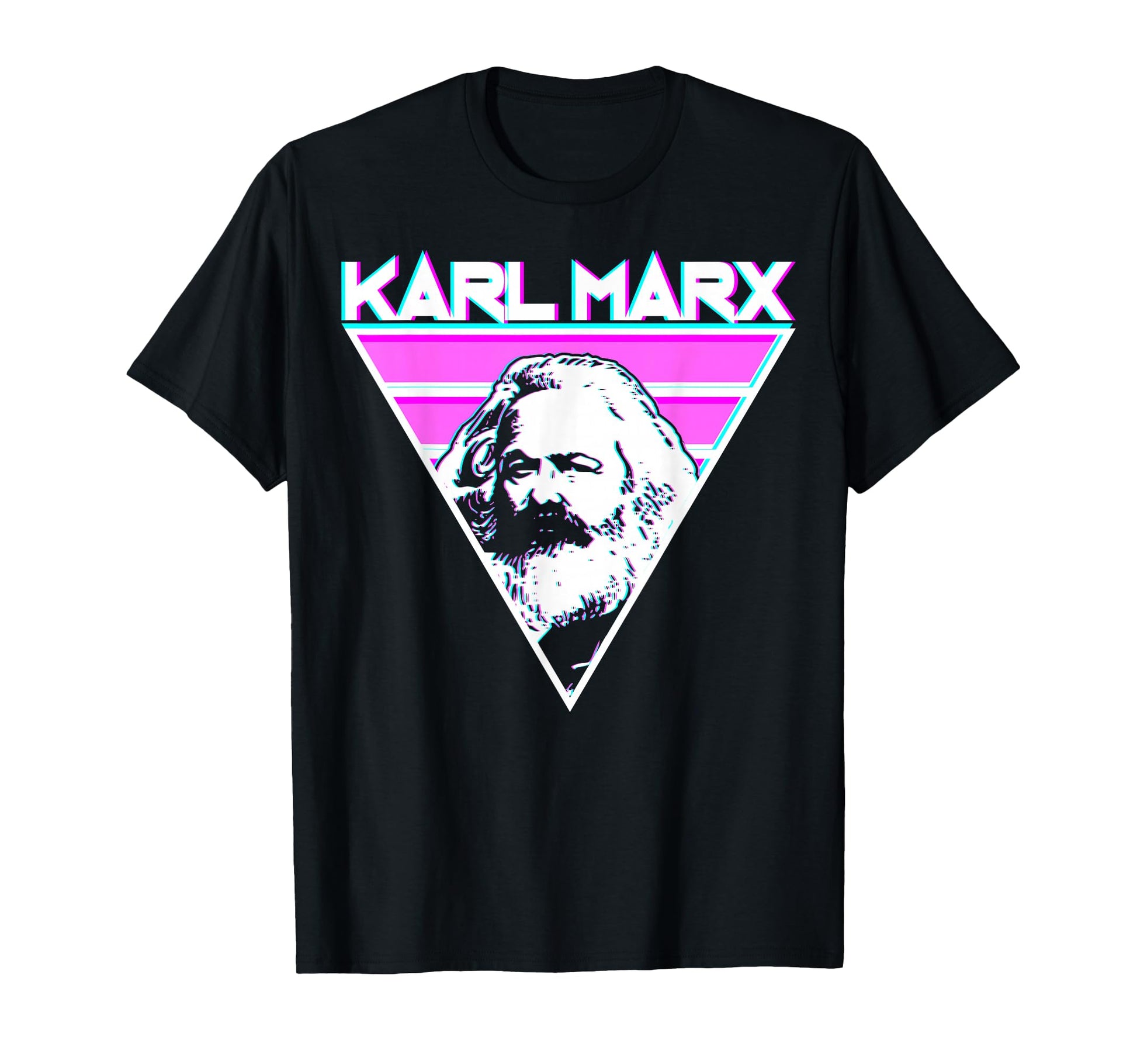 Karl Marx Communism Communist Vaporwave T-Shirt - Unique Graphic Men Women - T-Shirt, Sweatshirt, Hoodie