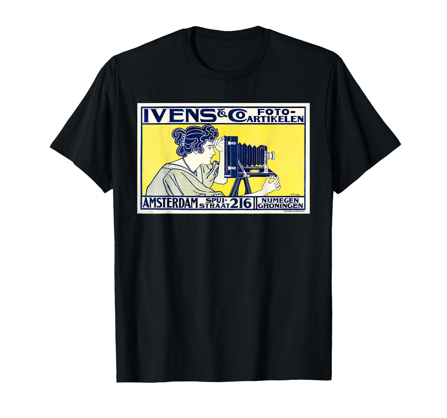 Art Nouveau Dutch Amsterdam T-Shirt - Casual Everyday Wear Unisex - T-Shirt, Sweatshirt, Hoodie