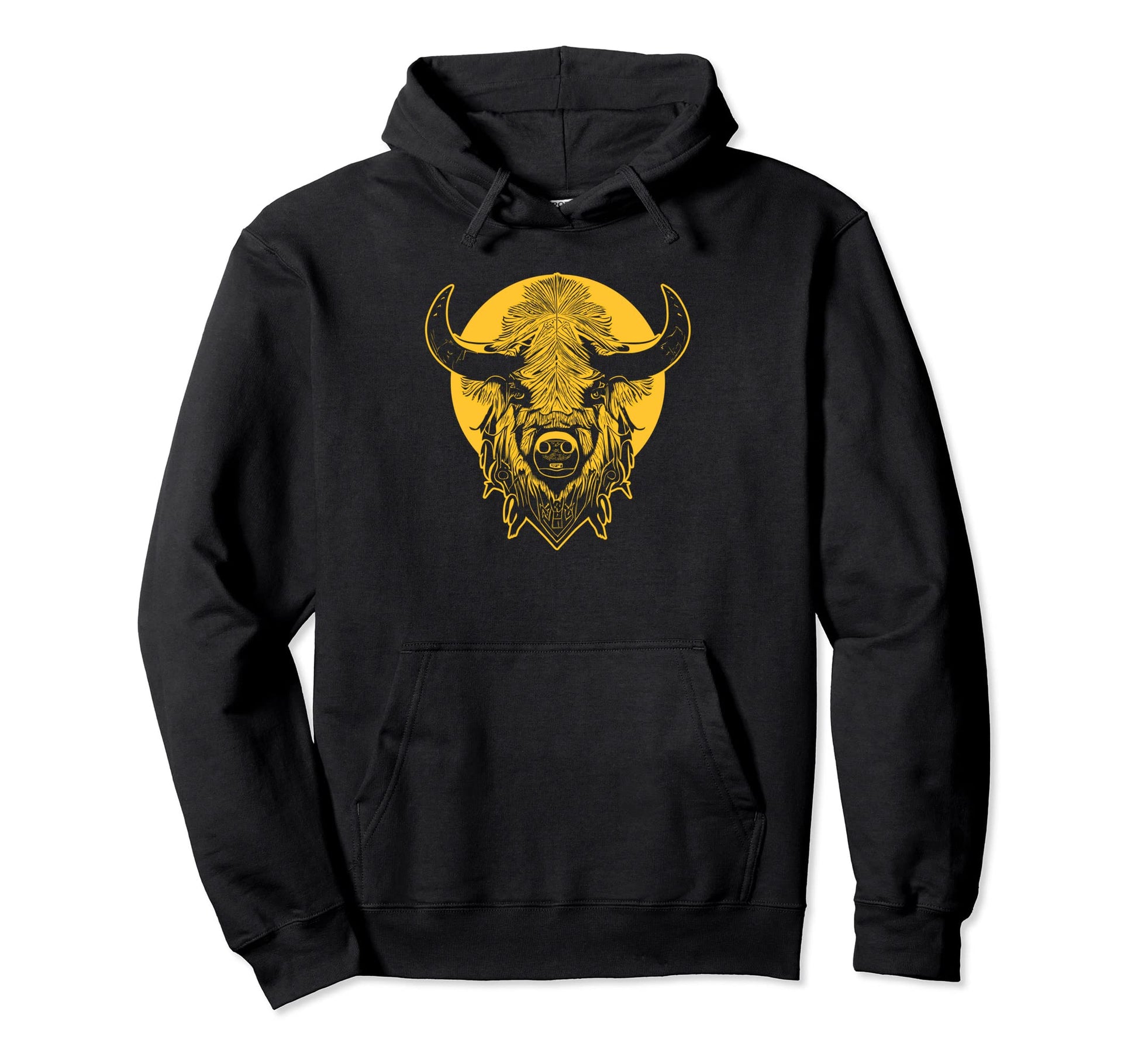 Bison American Buffalo National Park Hoodie - Aesthetic Graphic Men Women - T-Shirt, Sweatshirt, Hoodie