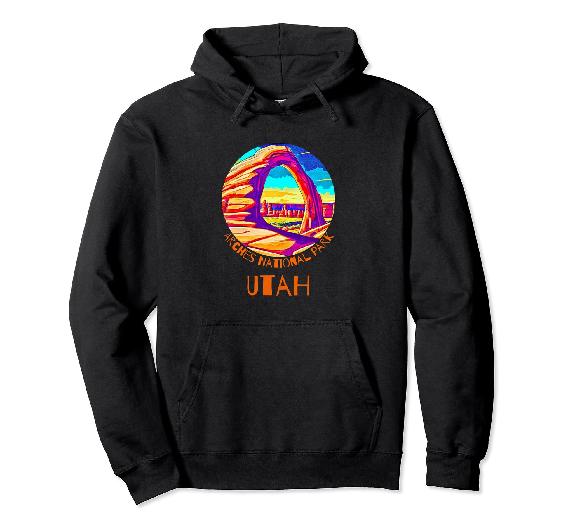 Arches National Parks Hoodie - Aesthetic Graphic Unisex - T-Shirt, Sweatshirt, Hoodie