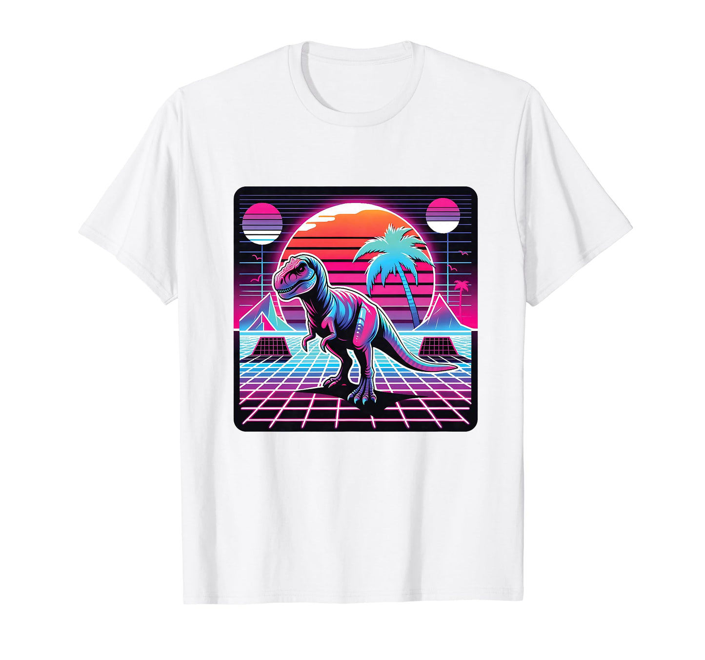 Retrowave Synthwave Aesthetic T-Shirt - Aesthetic Graphic for Adults - T-Shirt, Sweatshirt, Hoodie