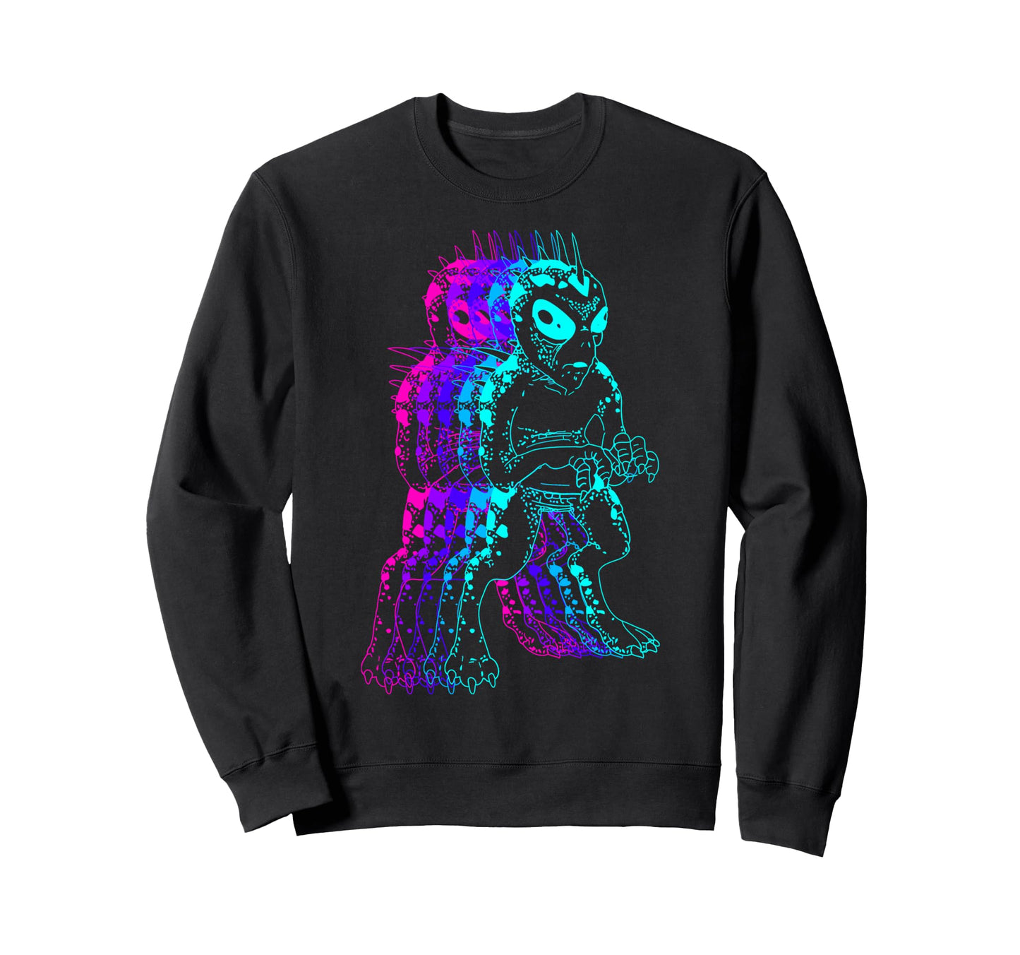 Chupacabra Cryptid Cryptozoology Sweatshirt - Trendy Graphic Unisex - T-Shirt, Sweatshirt, Hoodie