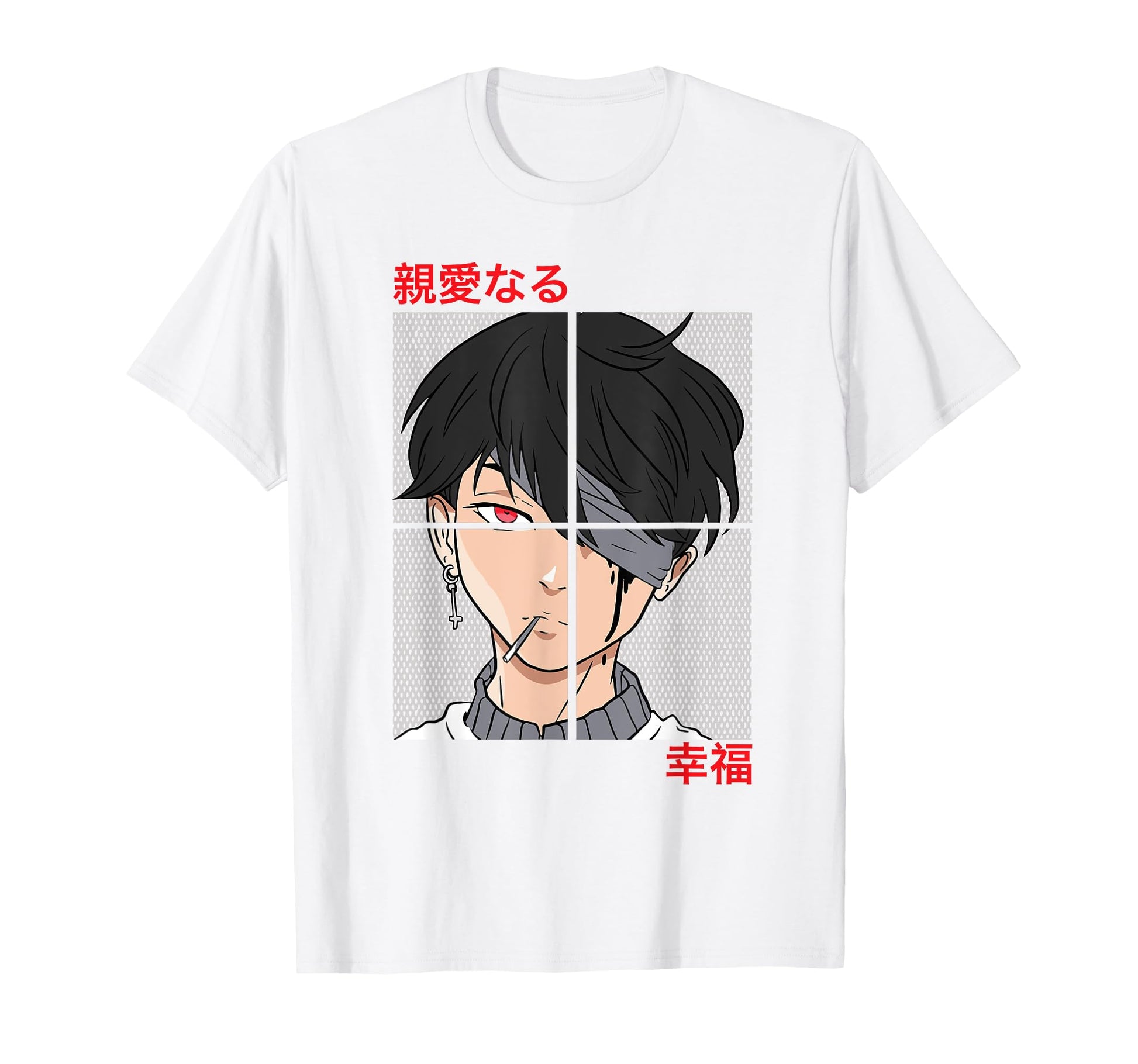 90S Anime Aesthetic Anime Japanese T-Shirt - Minimalist Print Men Women - T-Shirt, Sweatshirt, Hoodie