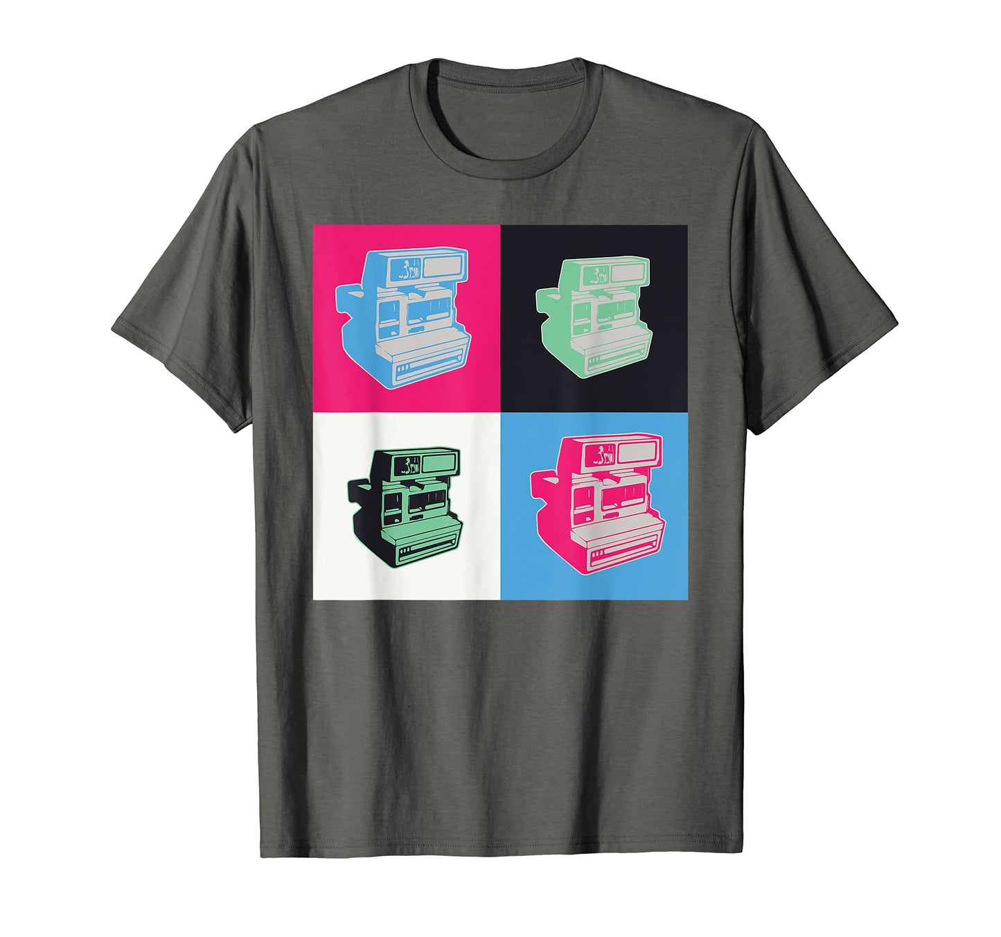 Pop Art 60S Instant Camera Artist T-Shirt - Novelty Apparel Men Women - T-Shirt, Sweatshirt, Hoodie