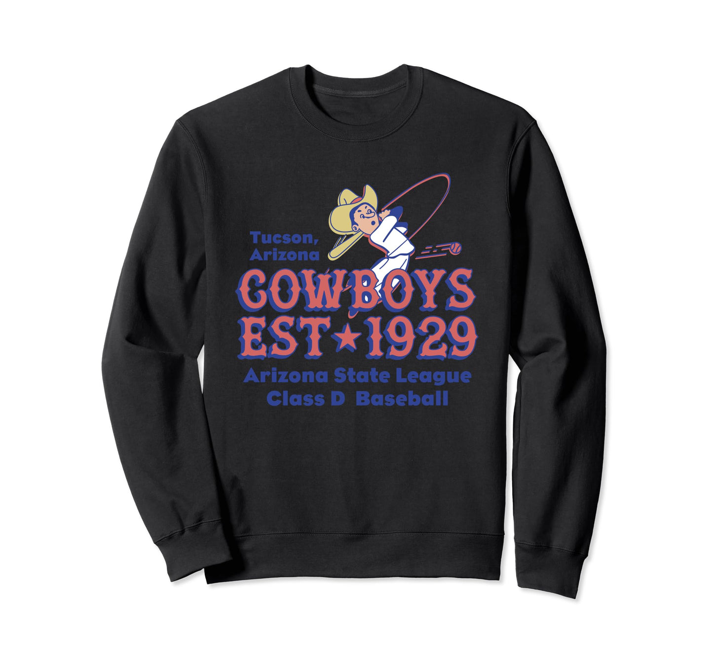 Tucson Cowboys Arizona Defunct Sweatshirt - Aesthetic Graphic Unisex - T-Shirt, Sweatshirt, Hoodie