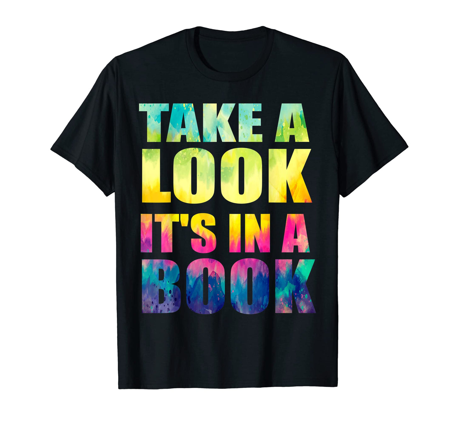 Take Its Book Reading Rainbow T-Shirt - Custom Art Print Unisex - T-Shirt, Sweatshirt, Hoodie