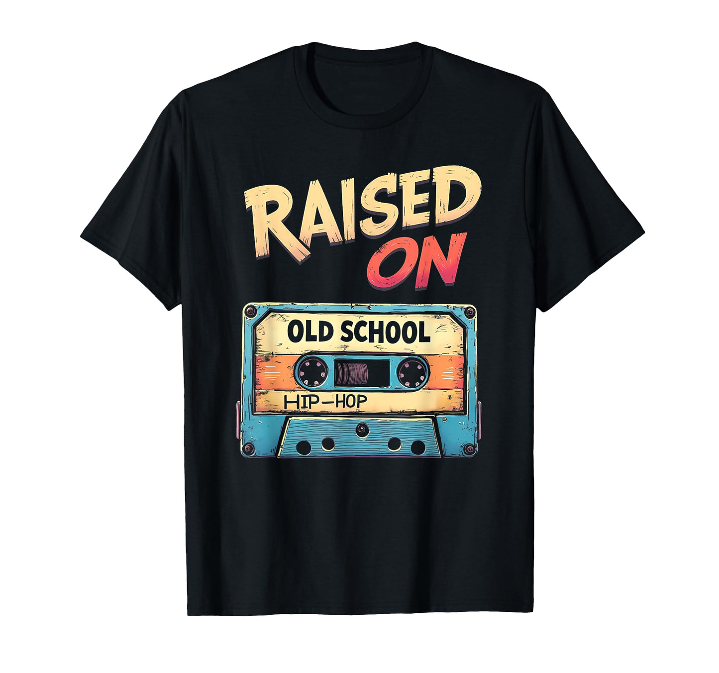 Joyful Old School Hip Hop T-Shirt - Custom Art Print Men Women - T-Shirt, Sweatshirt, Hoodie