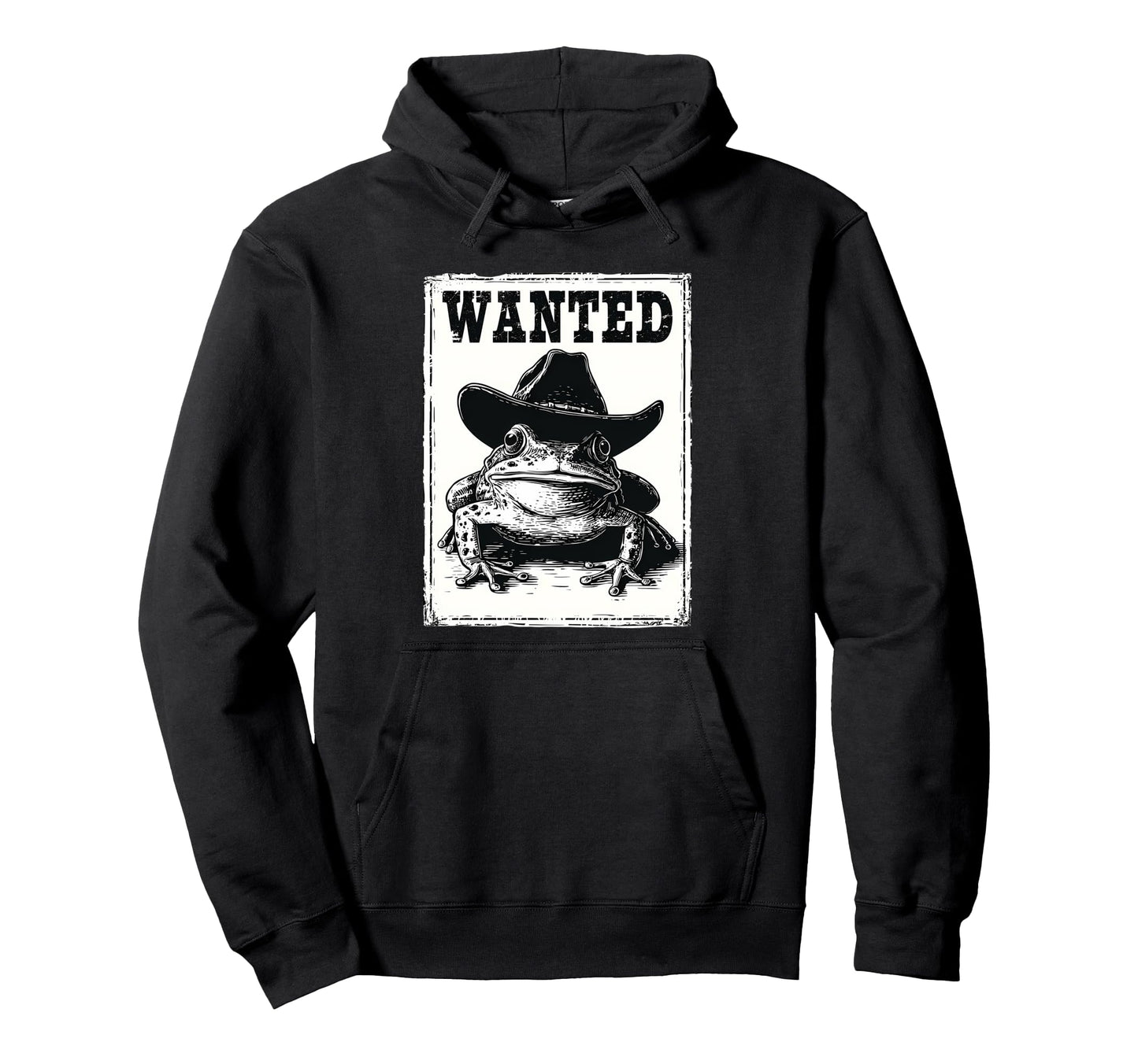 Frog Cowboy Toad Rodeo Cowgirl Western Hoodie - Unique Graphic Men Women - T-Shirt, Sweatshirt, Hoodie