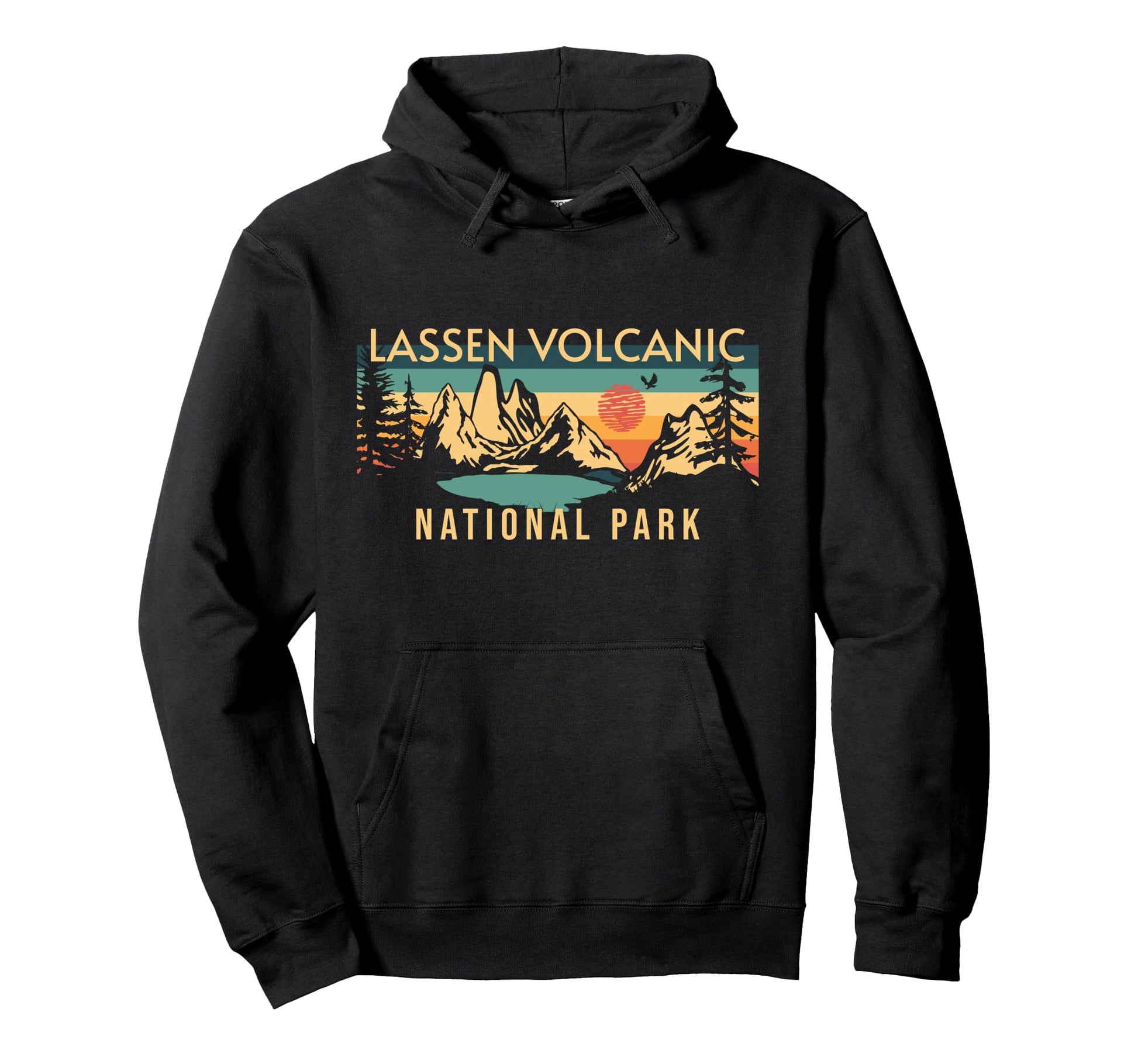 Lassen Volcanic National Park California Usa T-Shirt - Graphic Print Unisex - T-Shirt, Sweatshirt, Hoodie