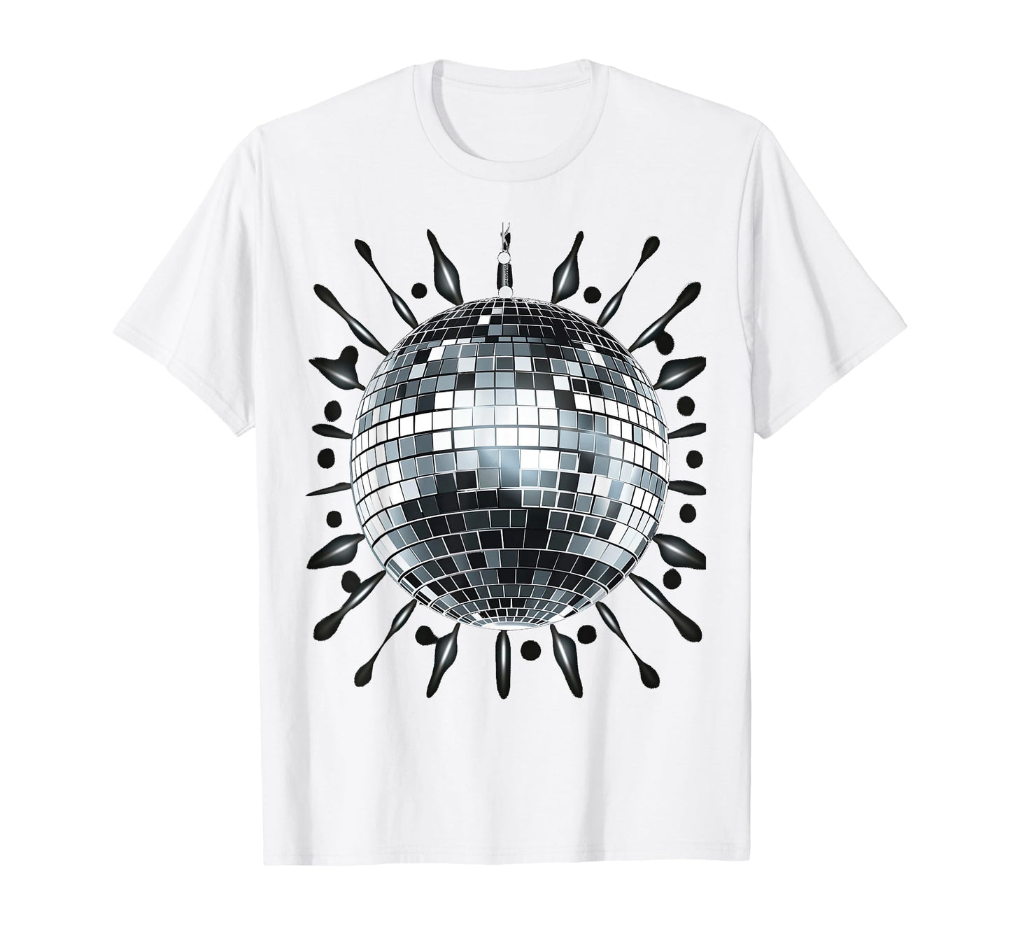 Disco Ball House Discoball Party T-Shirt - Fun Novelty Design Unisex - T-Shirt, Sweatshirt, Hoodie