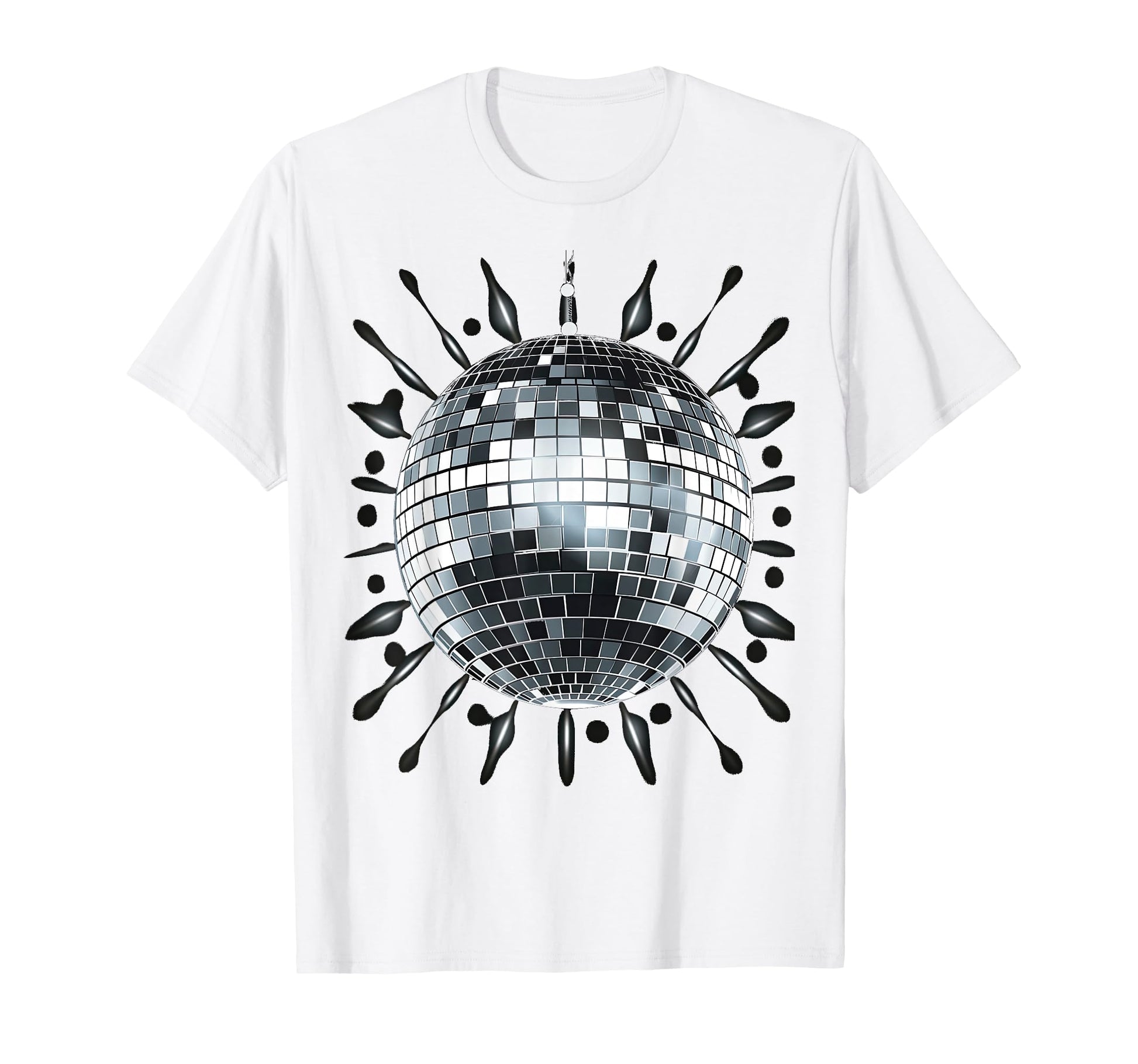 Disco Ball House Discoball Party T-Shirt - Fun Novelty Design Unisex - T-Shirt, Sweatshirt, Hoodie