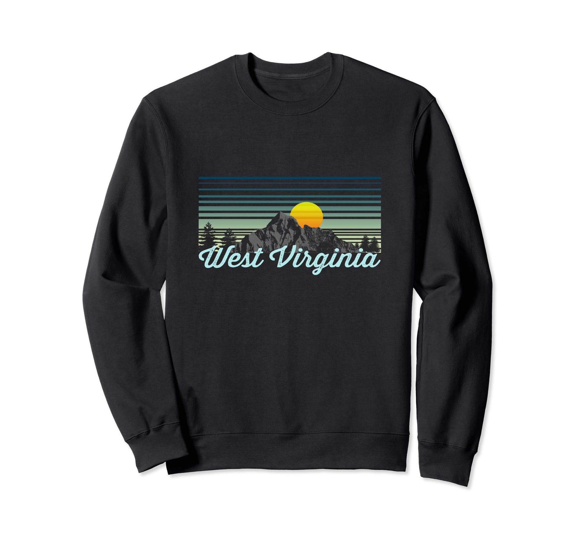 West Virginia Gear West Virginia Sweatshirt - Graphic Print Men Women - T-Shirt, Sweatshirt, Hoodie
