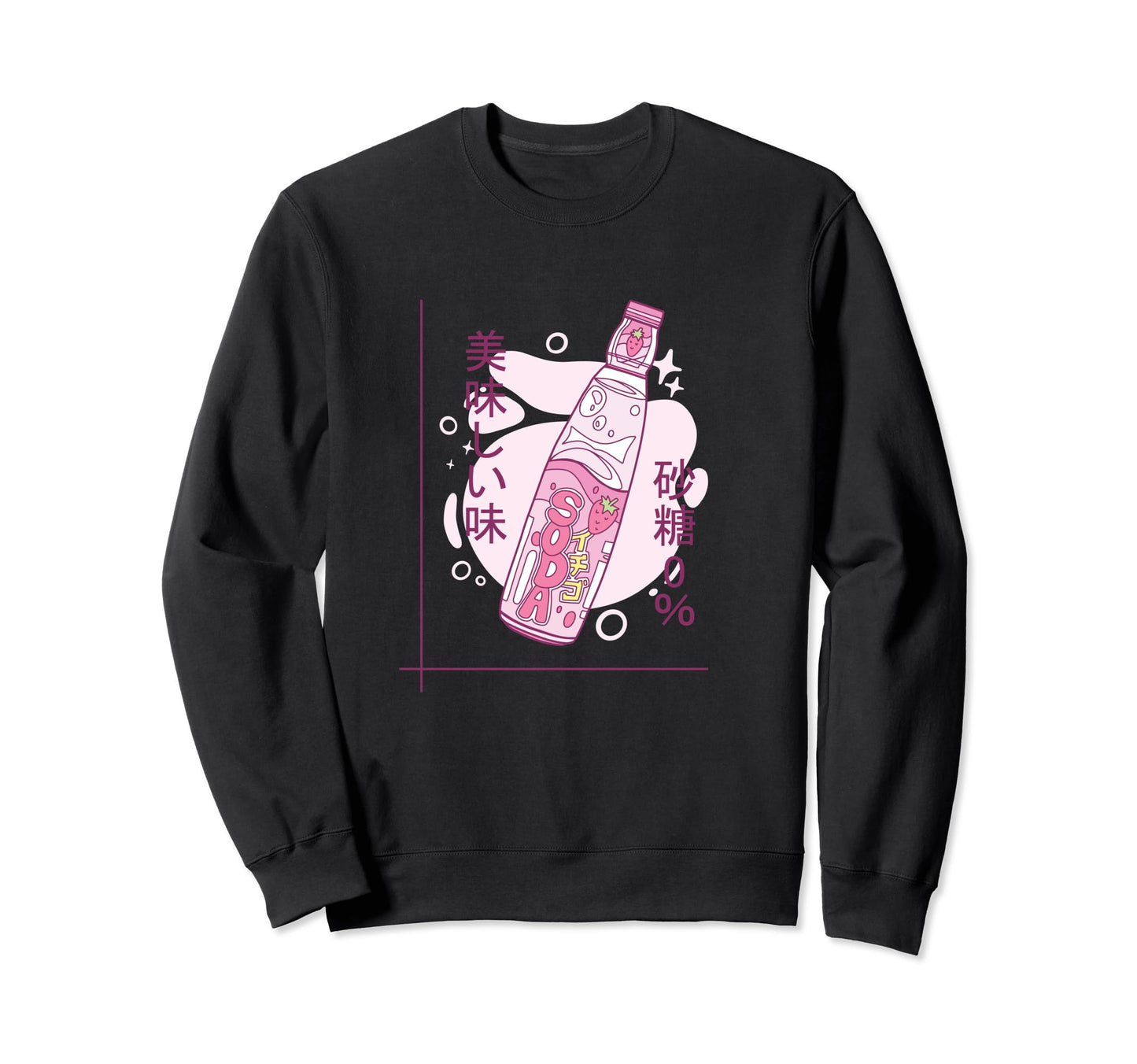 Japanese Aesthetic Vaporwave Sweatshirt - Streetwear Style for Adults - T-Shirt, Sweatshirt, Hoodie