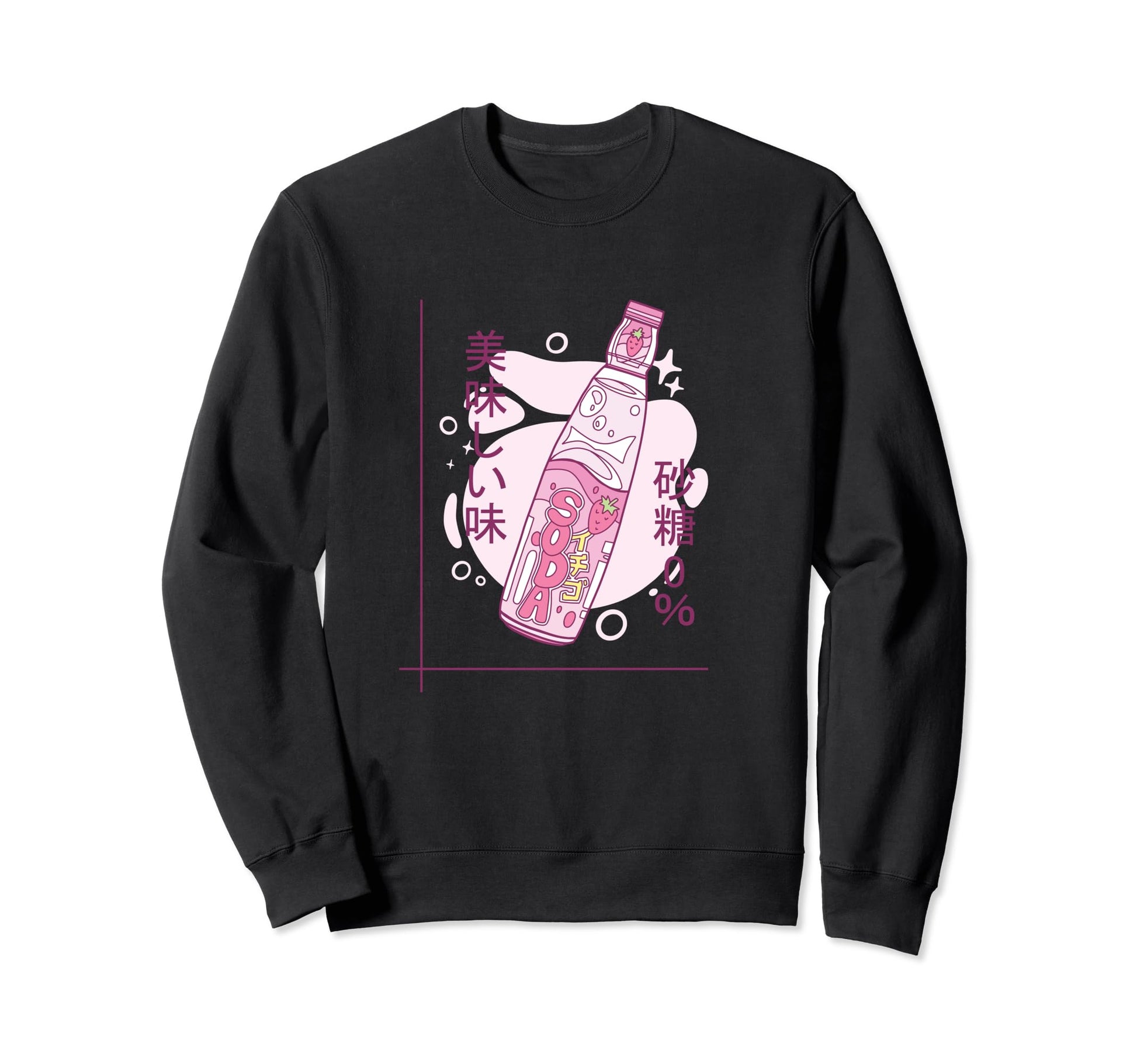 Japanese Aesthetic Vaporwave Sweatshirt - Streetwear Style for Adults - T-Shirt, Sweatshirt, Hoodie