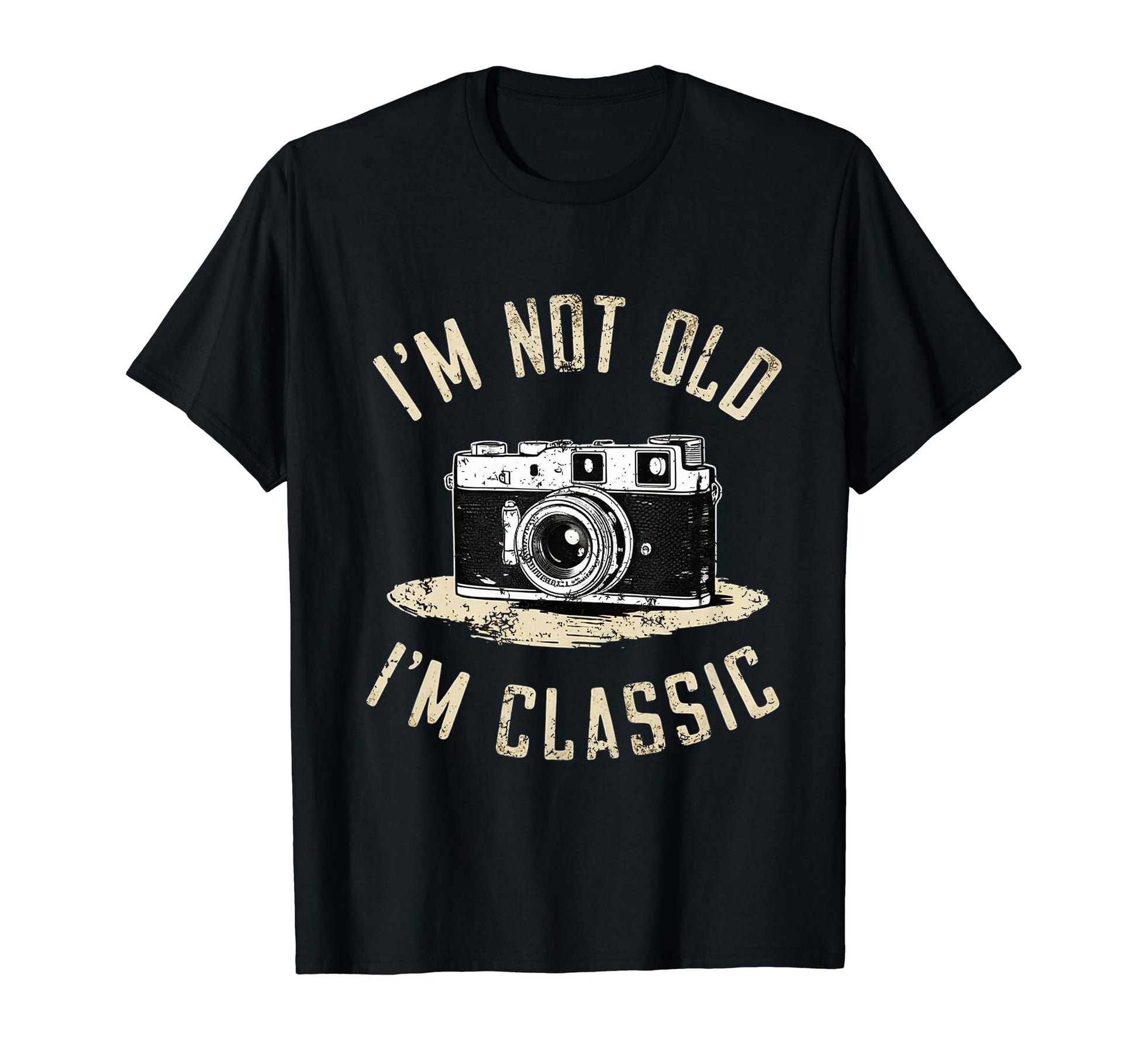 Camera Im Not Old Im Nostalgia T-Shirt - Minimalist Print for Adults - T-Shirt, Sweatshirt, Hoodie