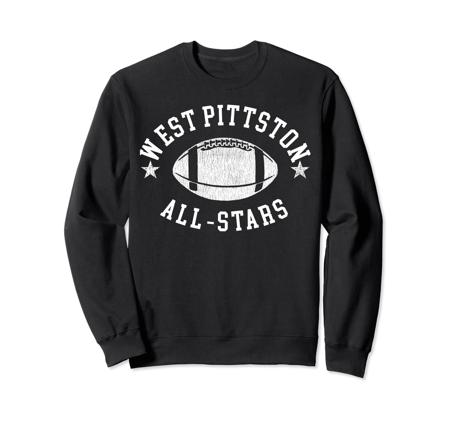 West Pittston All Stars Football 80S Sweatshirt - Aesthetic Graphic Unisex - T-Shirt, Sweatshirt, Hoodie