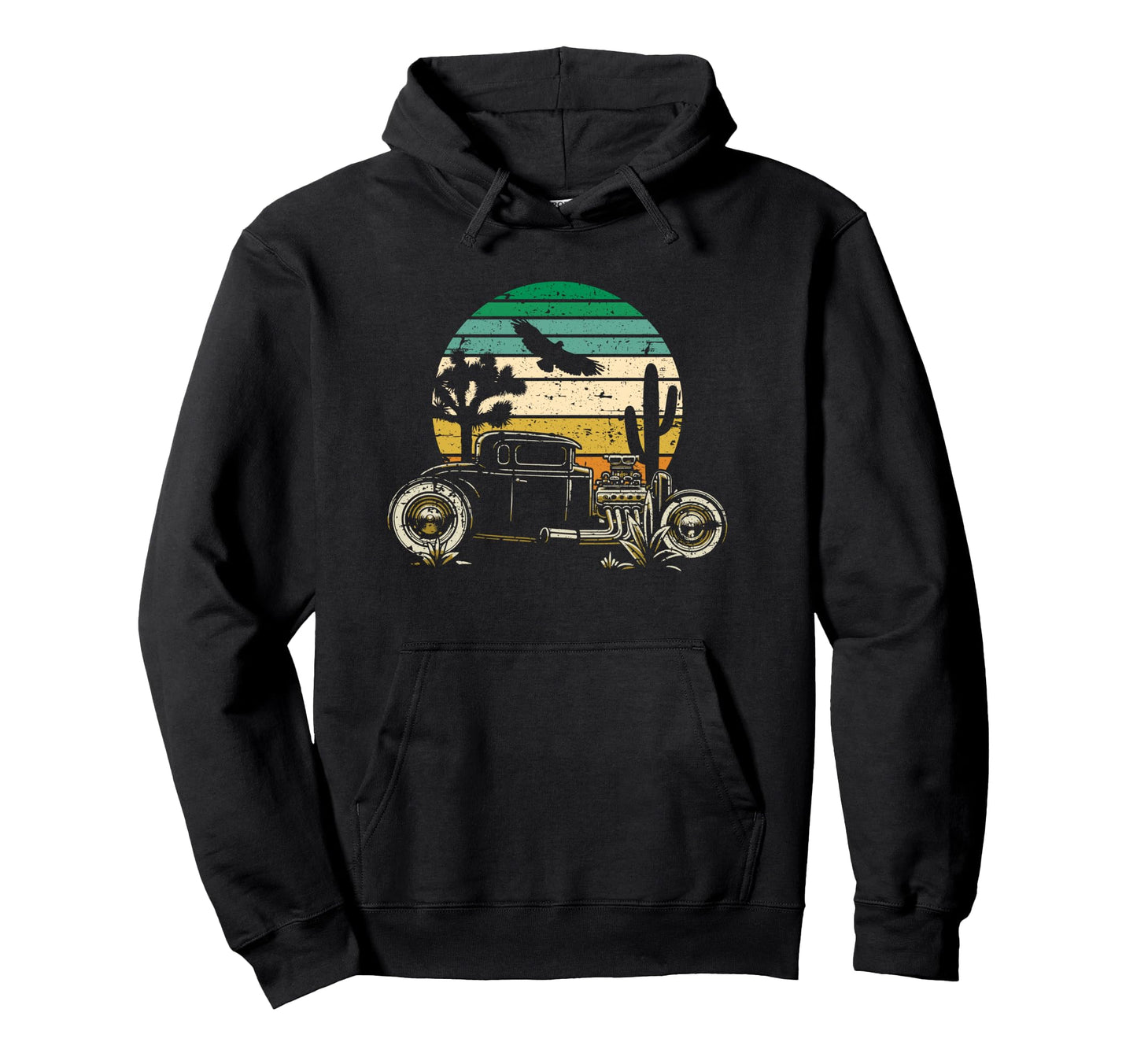 Southwest Usa Hotrod Hoodie - Casual Everyday Wear Unisex - T-Shirt, Sweatshirt, Hoodie