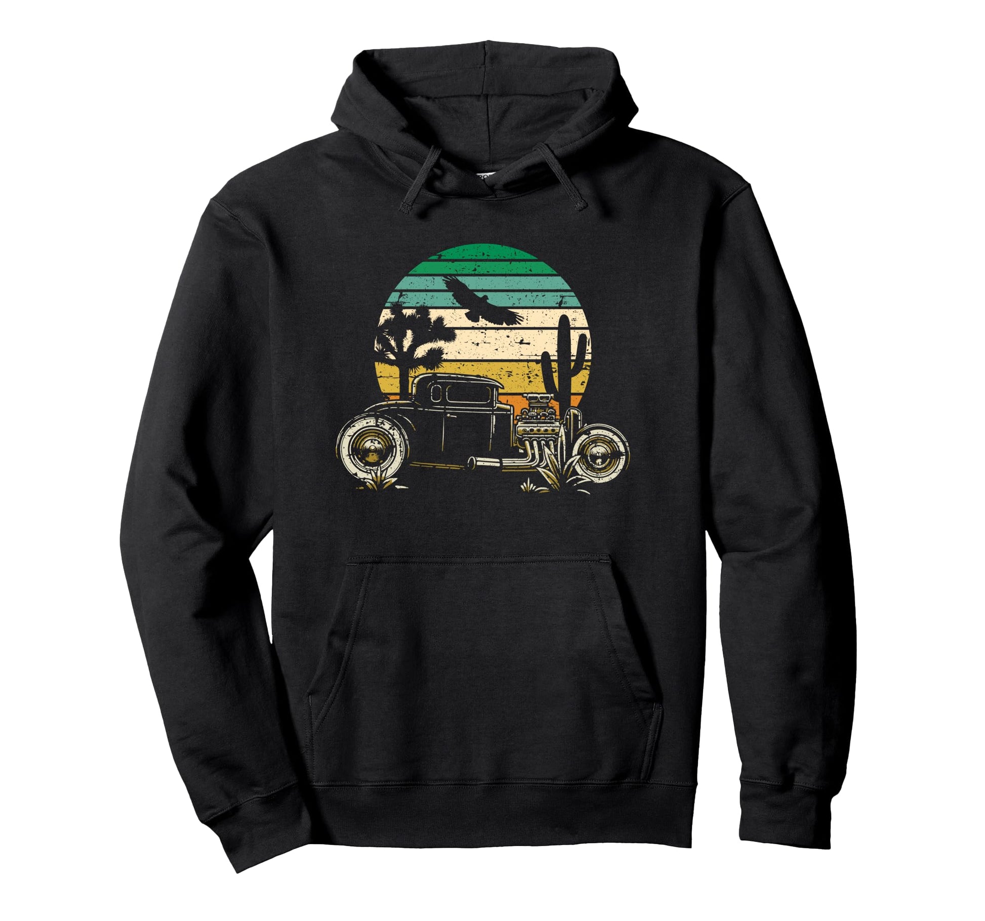Southwest Usa Hotrod Hoodie - Casual Everyday Wear Unisex - T-Shirt, Sweatshirt, Hoodie