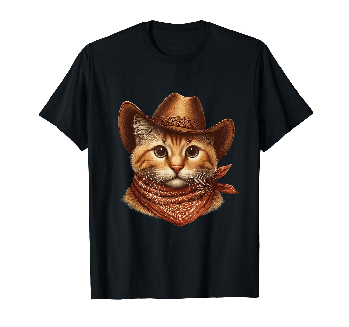 Meowdy Cat Funny Texas Cat Country Music T-Shirt - Novelty Apparel Unisex - T-Shirt, Sweatshirt, Hoodie