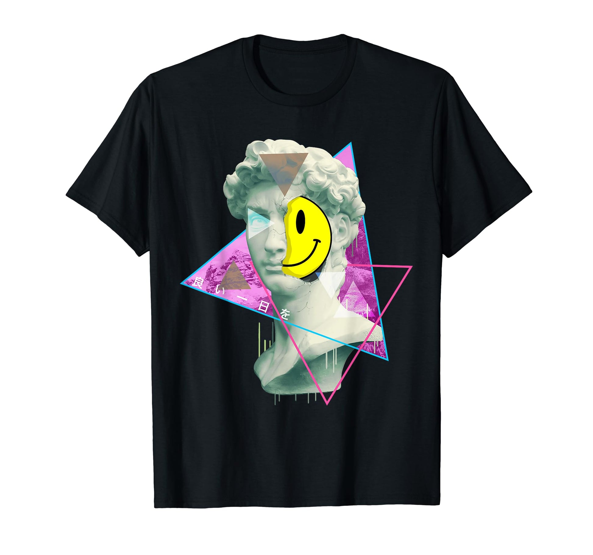Vaporwave Have Nice Day Statue David T-Shirt - Streetwear Style Men Women - T-Shirt, Sweatshirt, Hoodie
