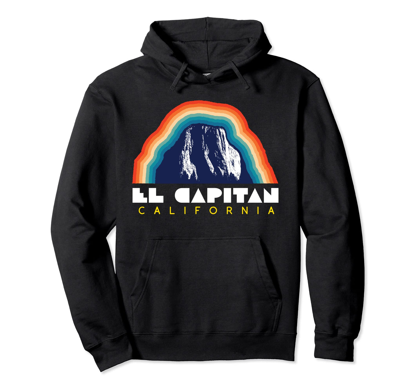 El Capitan California Usa 1980S Sweatshirt - Fun Novelty Design Unisex - T-Shirt, Sweatshirt, Hoodie