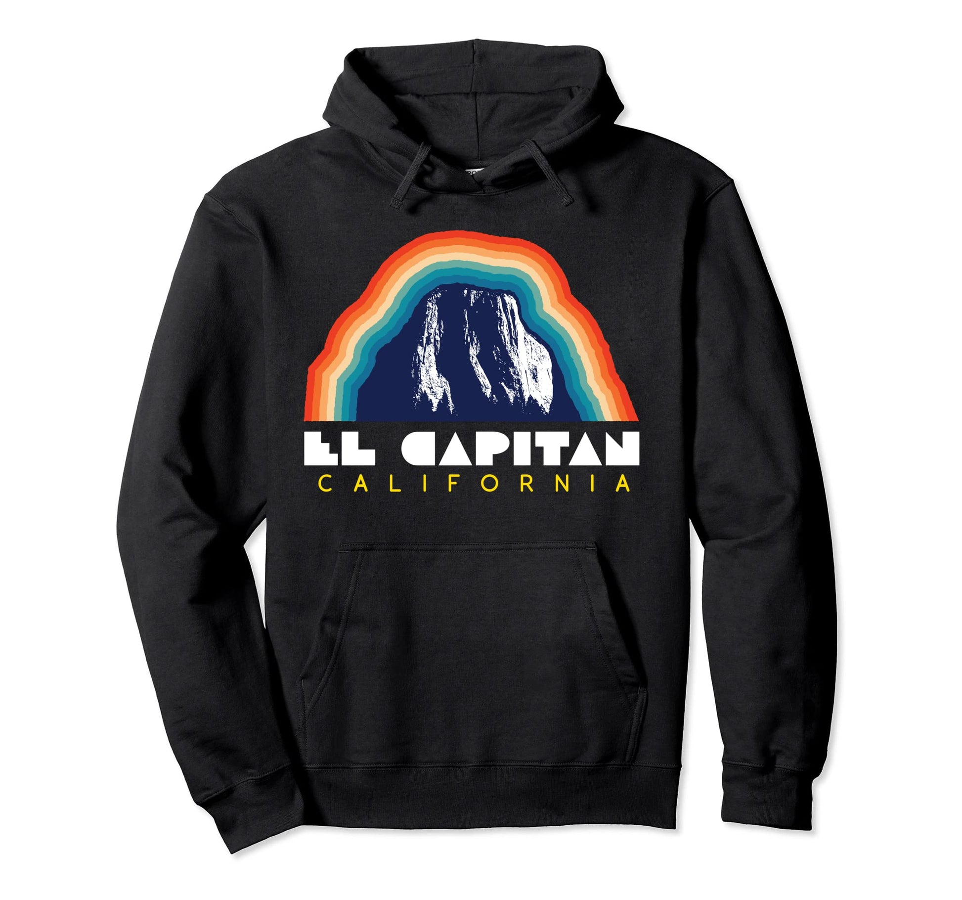 El Capitan California Usa 1980S Sweatshirt - Fun Novelty Design Unisex - T-Shirt, Sweatshirt, Hoodie