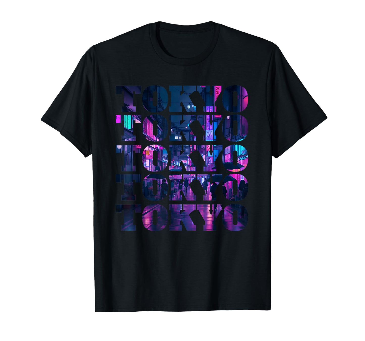 Japanese Cyberpunk Tokyo Text Vaporwave T-Shirt - Streetwear Style Unisex - T-Shirt, Sweatshirt, Hoodie