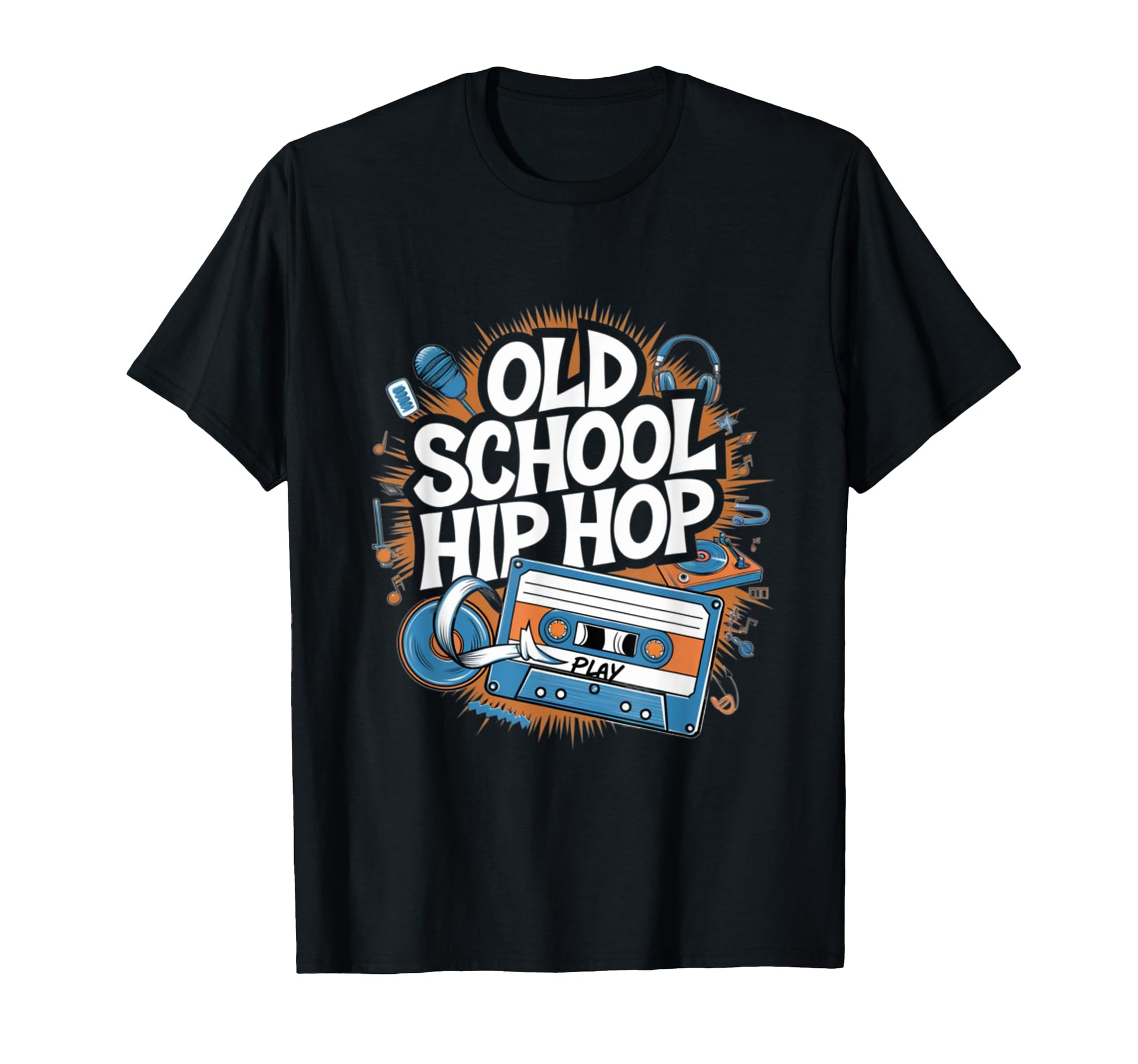 Funny Music 60S 70S Cassette Meme T-Shirt - Streetwear Style for Adults - T-Shirt, Sweatshirt, Hoodie