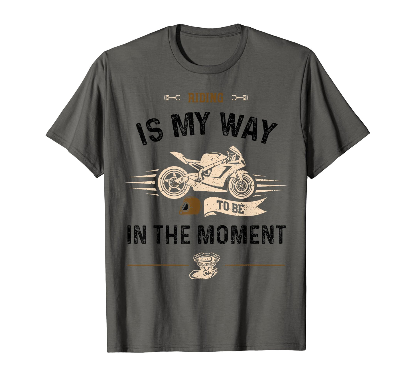 Biker Riding Is My Way To Be Momen T-Shirt - Aesthetic Graphic Unisex - T-Shirt, Sweatshirt, Hoodie
