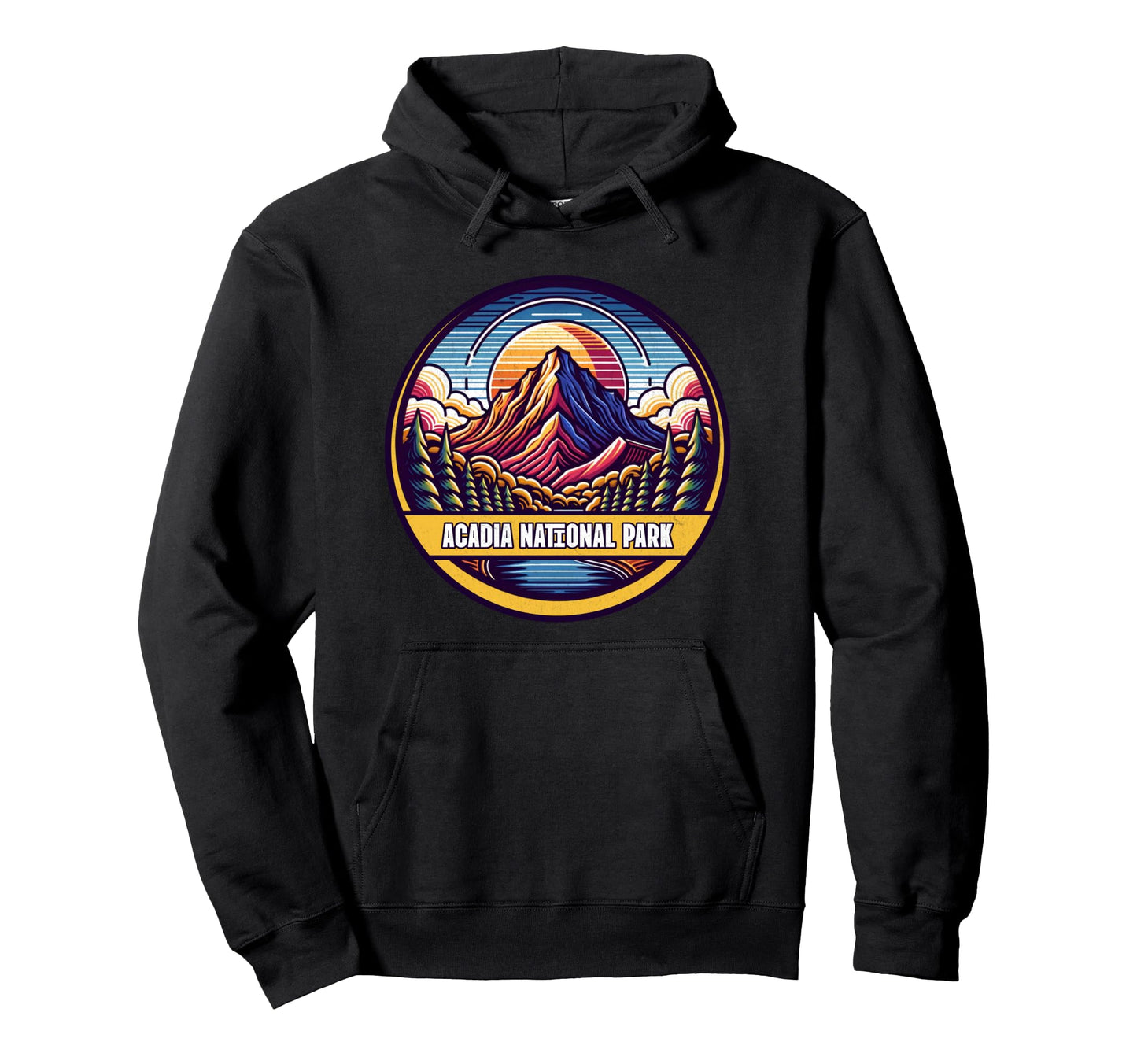 Acadia National Park Maine Mountains Hoodie - Casual Everyday Wear Unisex - T-Shirt, Sweatshirt, Hoodie