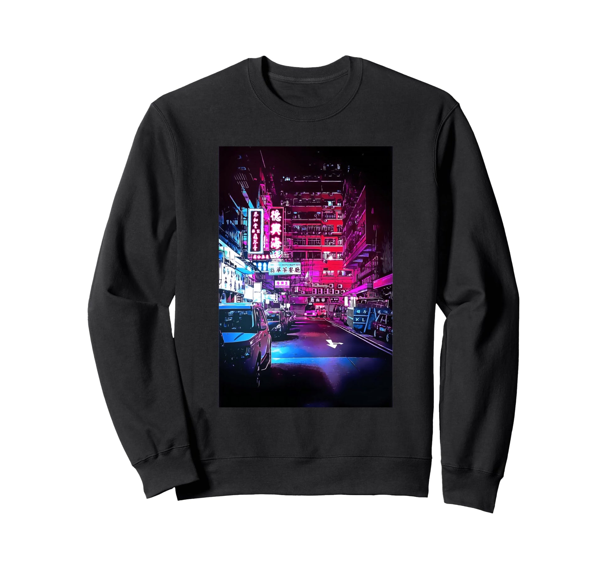 Glitch Street Tokyo Outfit Aesthetic Sweatshirt - Trendy Graphic Men Women - T-Shirt, Sweatshirt, Hoodie