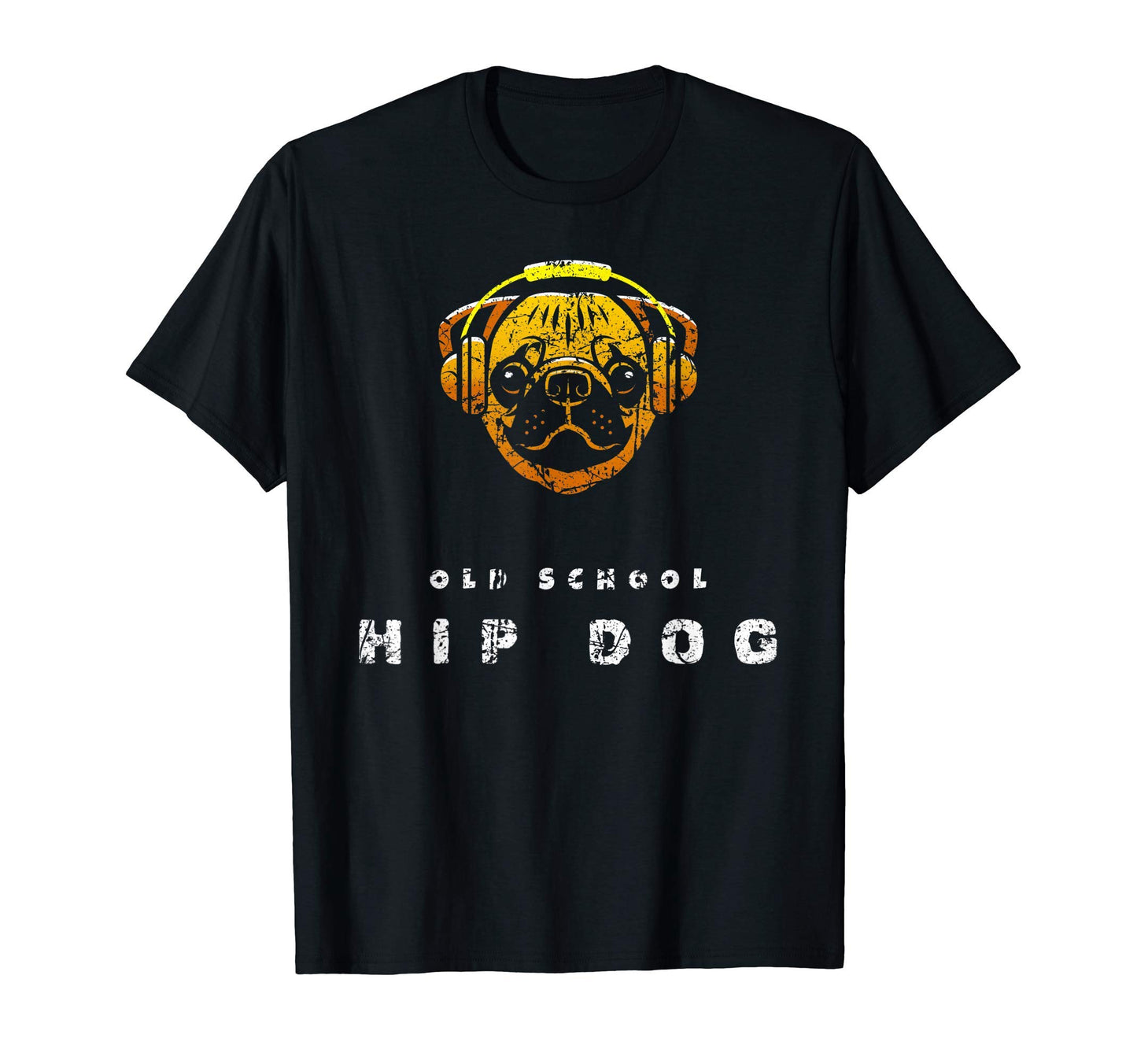 Funny Old School Hip Dog Rap Music 90S T-Shirt - Novelty Apparel Unisex - T-Shirt, Sweatshirt, Hoodie