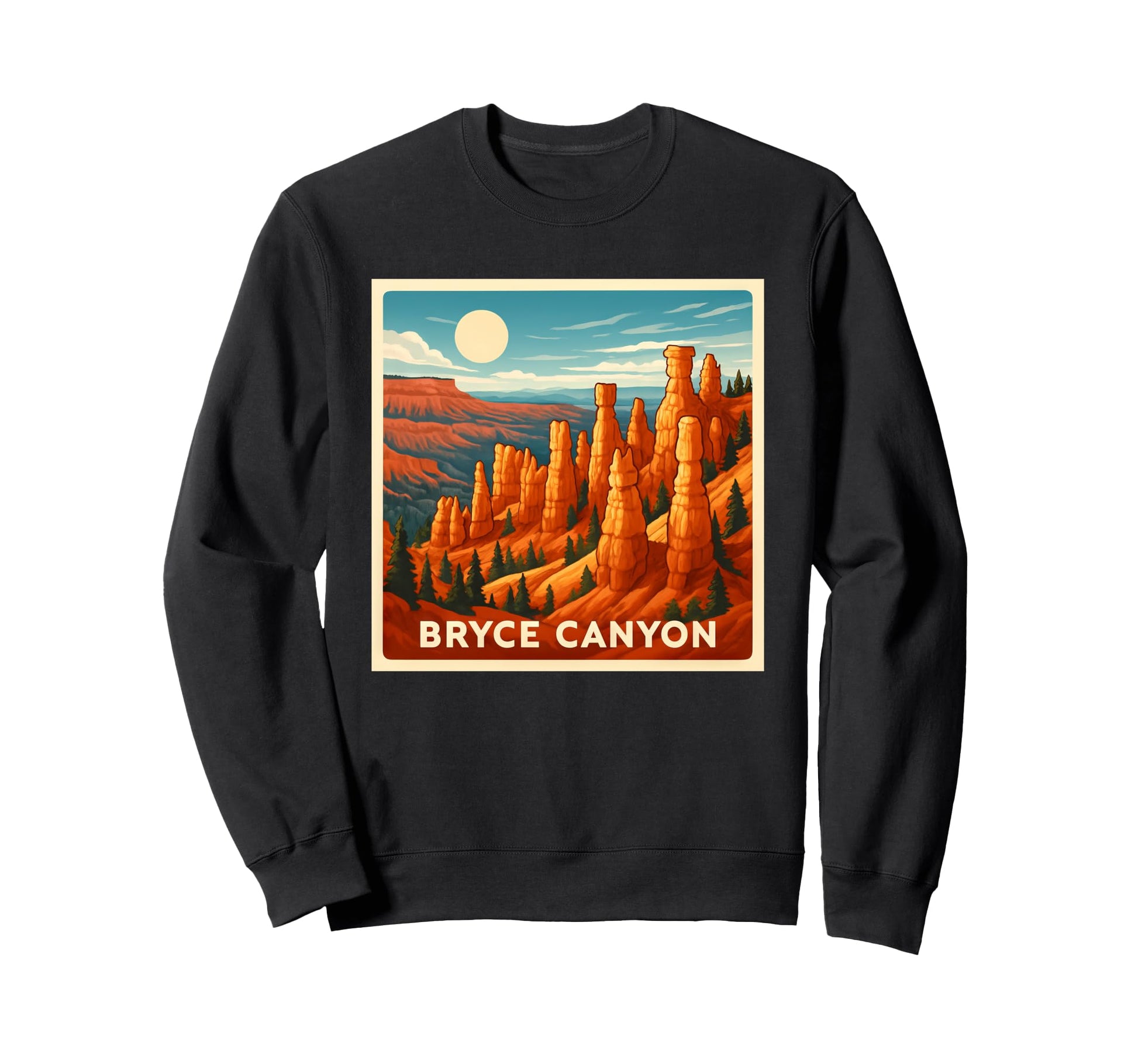 Hiking National Park Adventure Sweatshirt - Custom Art Print for Adults - T-Shirt, Sweatshirt, Hoodie
