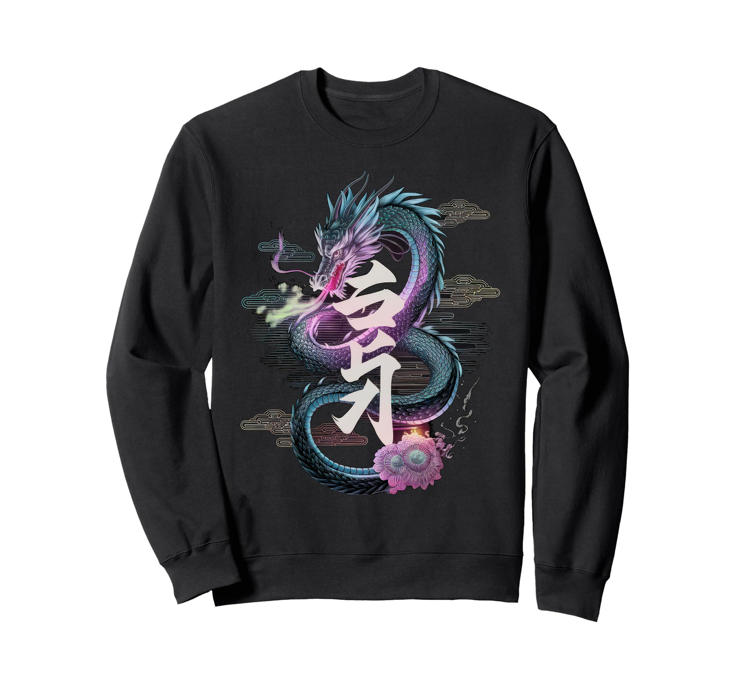 Japanese Aesthetic Streetwear Sweatshirt - Aesthetic Graphic for Adults - T-Shirt, Sweatshirt, Hoodie