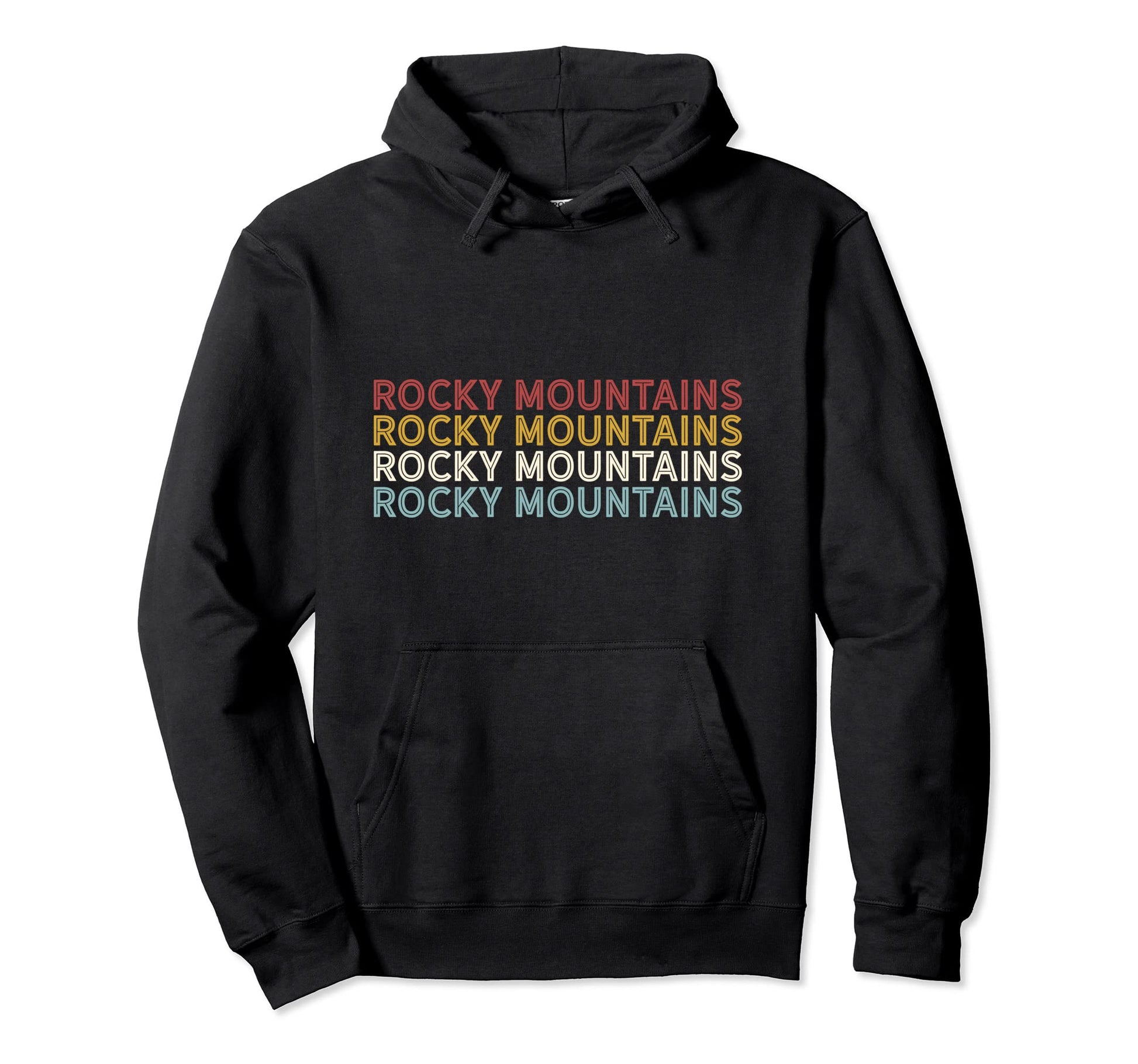 70S Usa Rocky Mountains National Park Hoodie - Unique Graphic for Adults - T-Shirt, Sweatshirt, Hoodie
