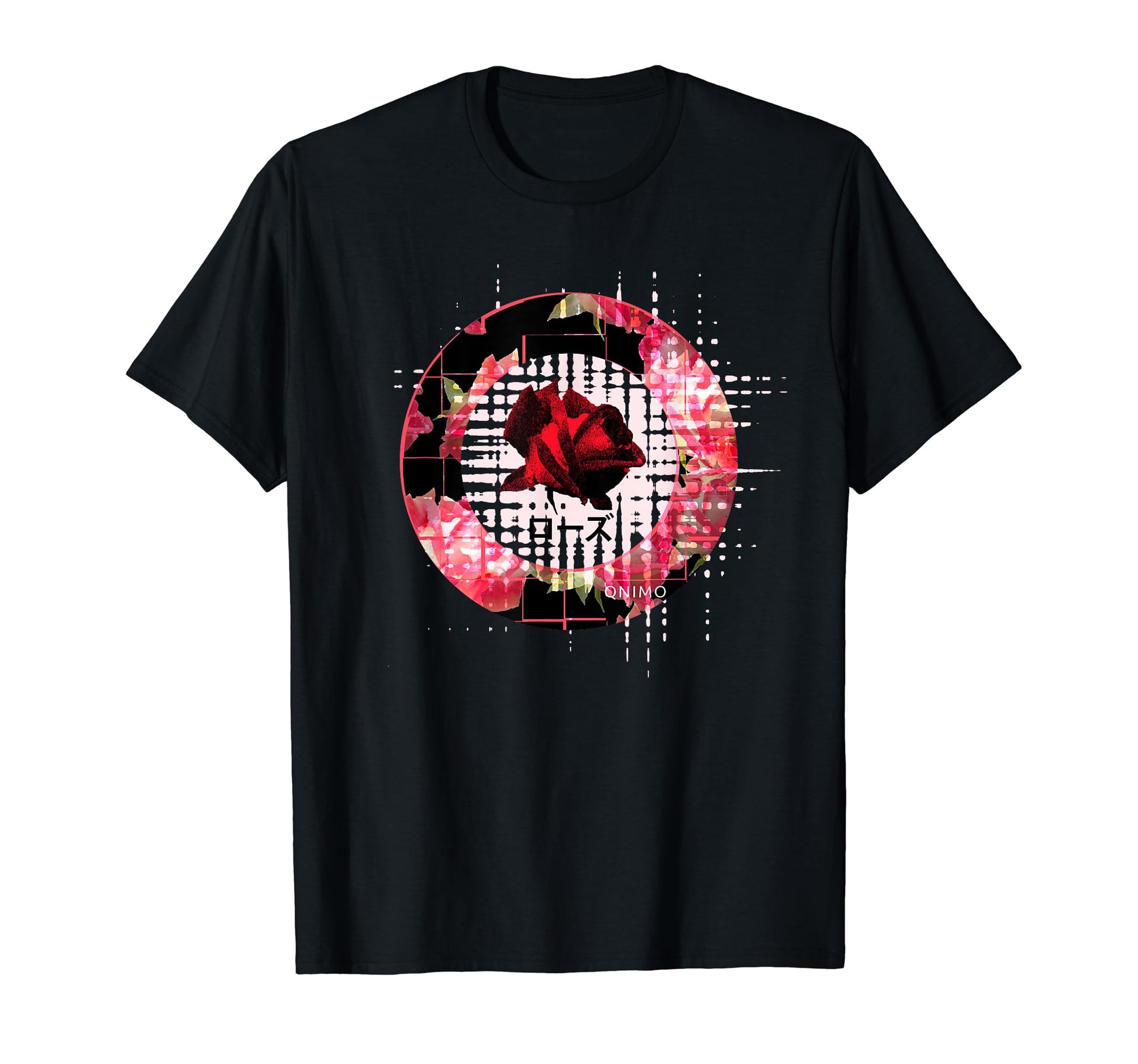 Red Rose Aesthetic Vaporwave T-Shirt - Casual Everyday Wear Unisex - T-Shirt, Sweatshirt, Hoodie