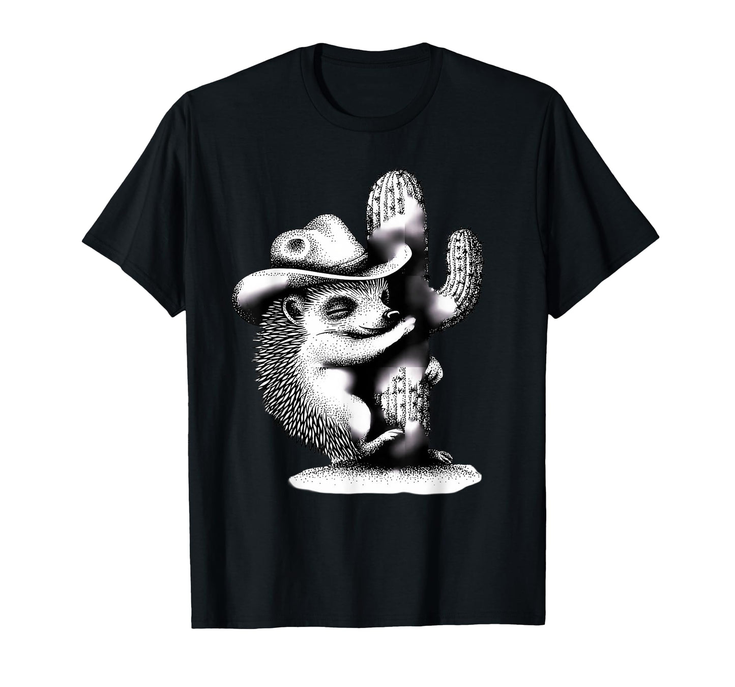 Country Cowboy Hedgehog Rodeo Cowgirl T-Shirt - Streetwear Style Unisex - T-Shirt, Sweatshirt, Hoodie