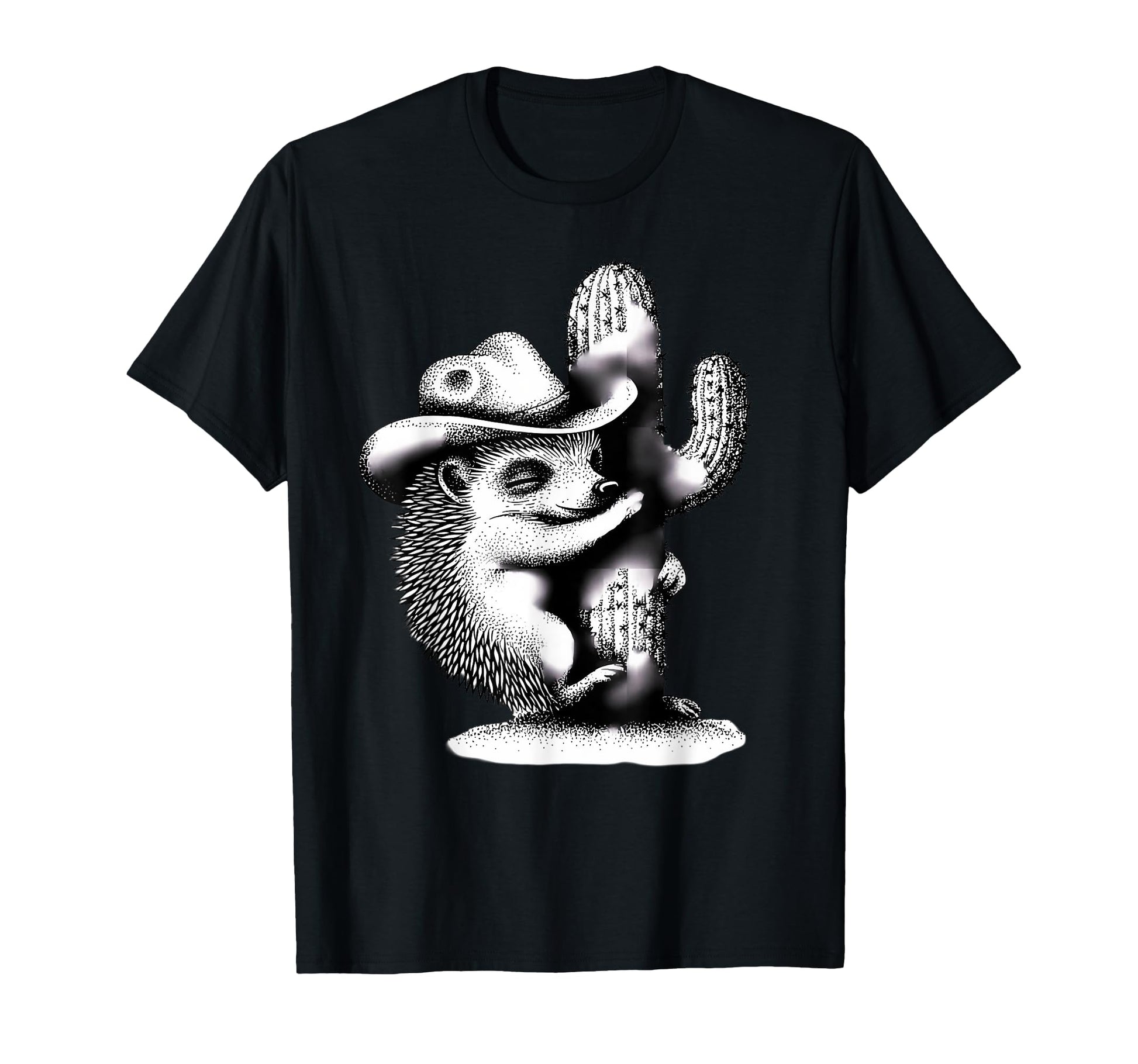 Country Cowboy Hedgehog Rodeo Cowgirl T-Shirt - Streetwear Style Unisex - T-Shirt, Sweatshirt, Hoodie