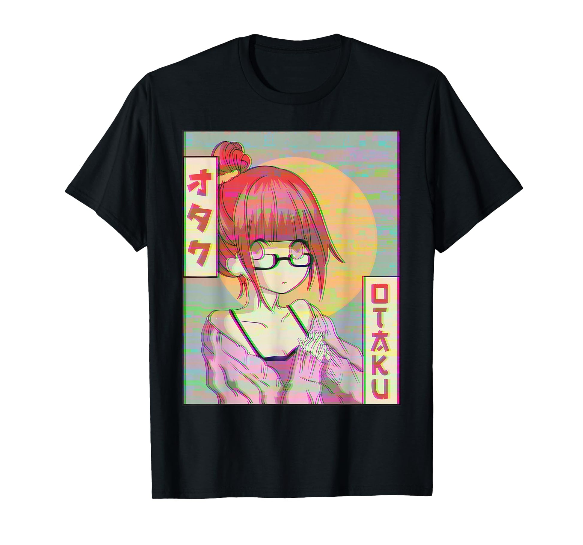 Otaku Anime Japanese Vaporwave Aesthetic T-Shirt - Unique Graphic Unisex - T-Shirt, Sweatshirt, Hoodie