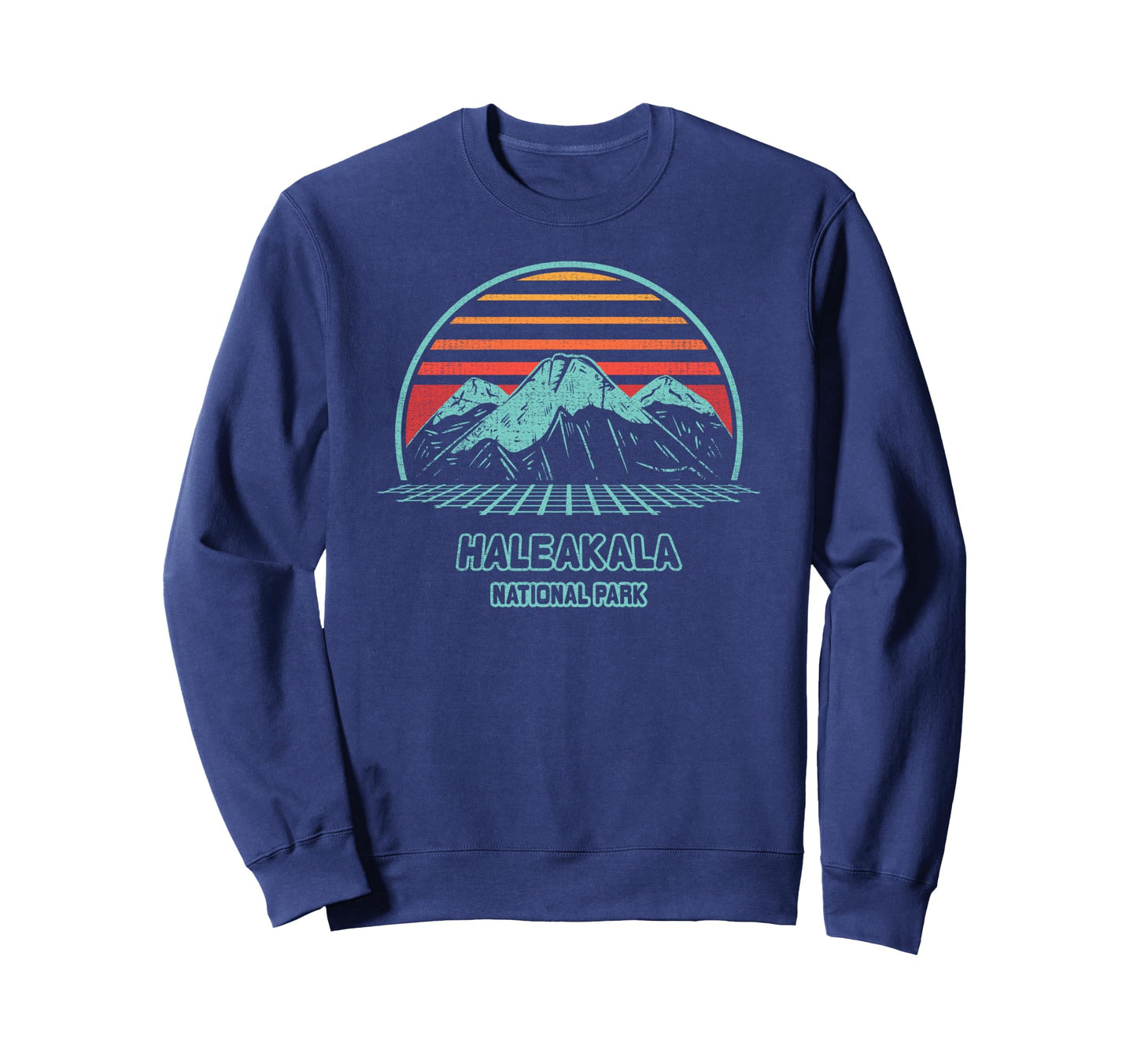 Haleakala National Park Hiking 80S Sweatshirt - Custom Art Print for Adults - T-Shirt, Sweatshirt, Hoodie