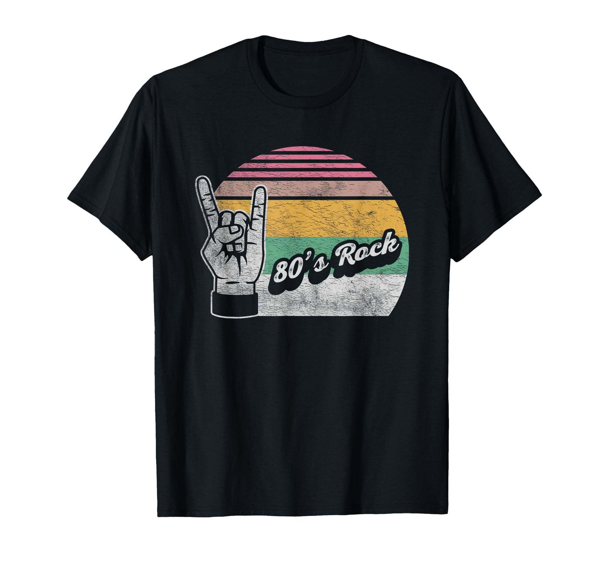 80S Rock Music Vibes T-Shirt - Minimalist Print Men Women - T-Shirt, Sweatshirt, Hoodie