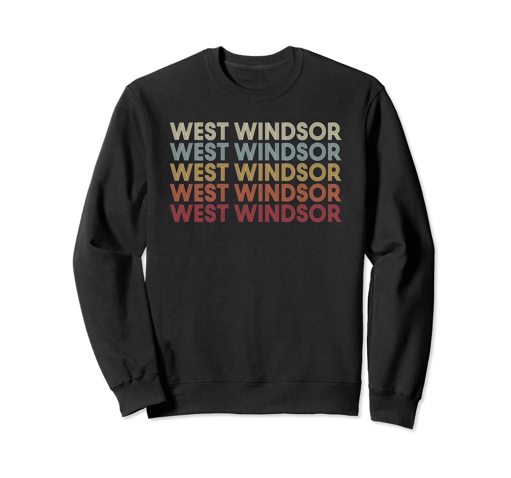 West Windsor New Jersey West Sweatshirt - Streetwear Style Men Women - T-Shirt, Sweatshirt, Hoodie