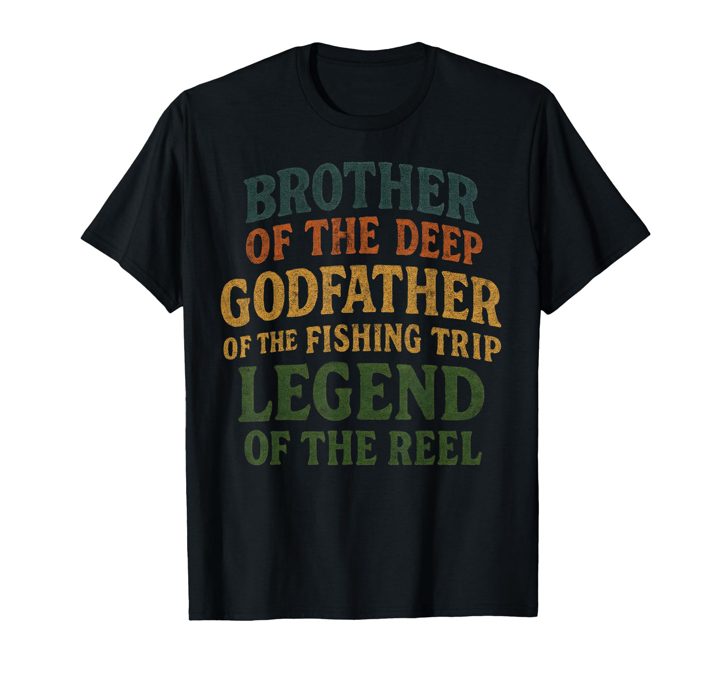 Legend Reel Fishing Typography T-Shirt - Novelty Apparel for Adults - T-Shirt, Sweatshirt, Hoodie