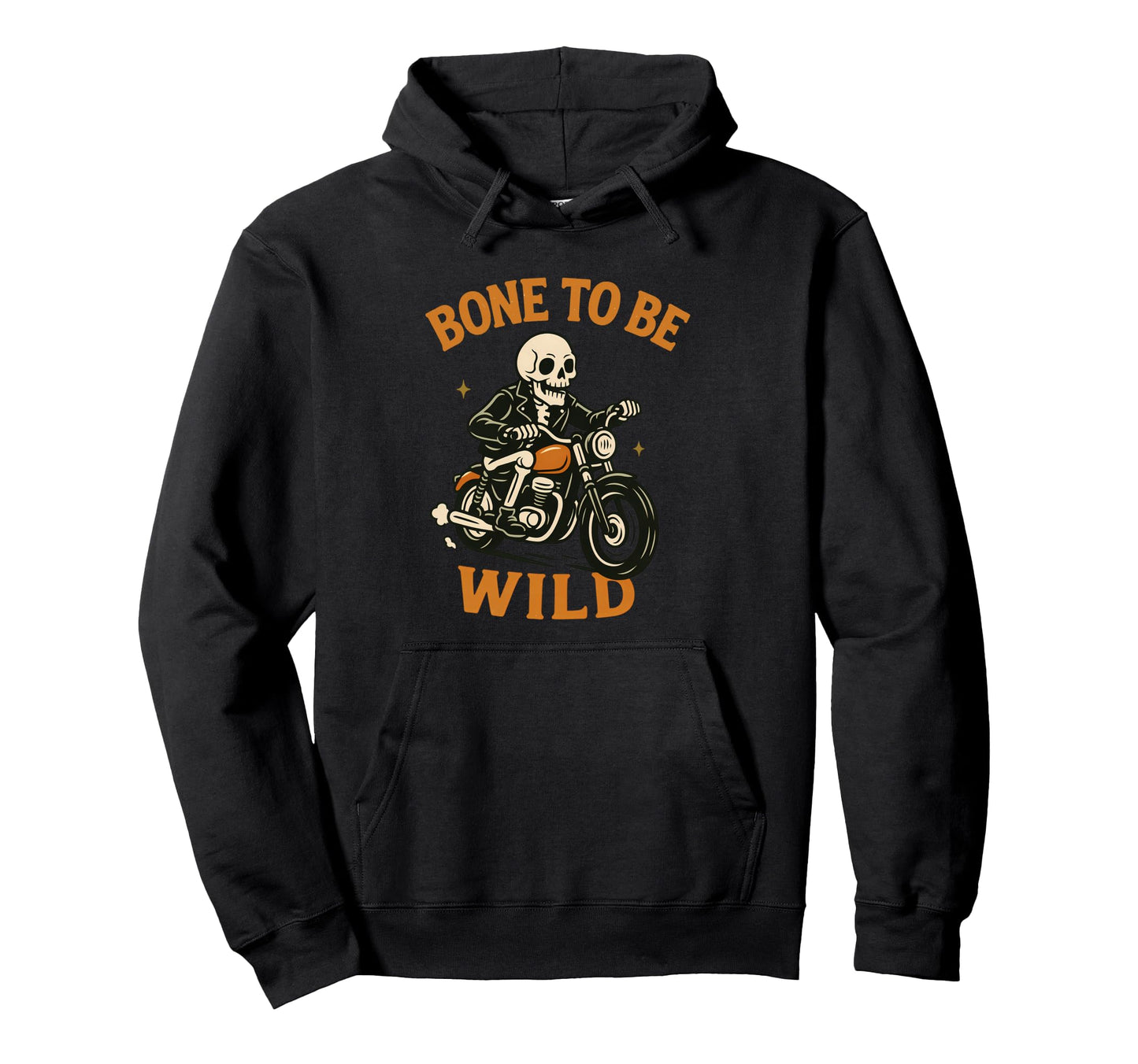 Skeleton Biker Ride Motorcycle Hoodie - Unique Graphic for Adults - T-Shirt, Sweatshirt, Hoodie